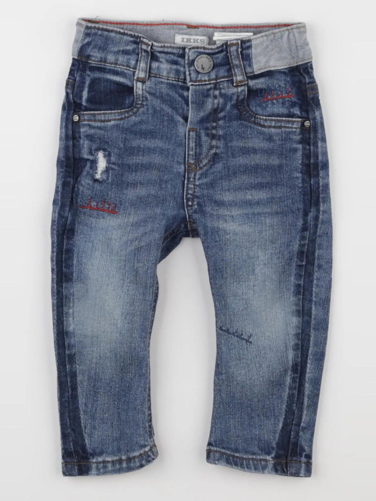 IKKS - jean bleu - 12 mois