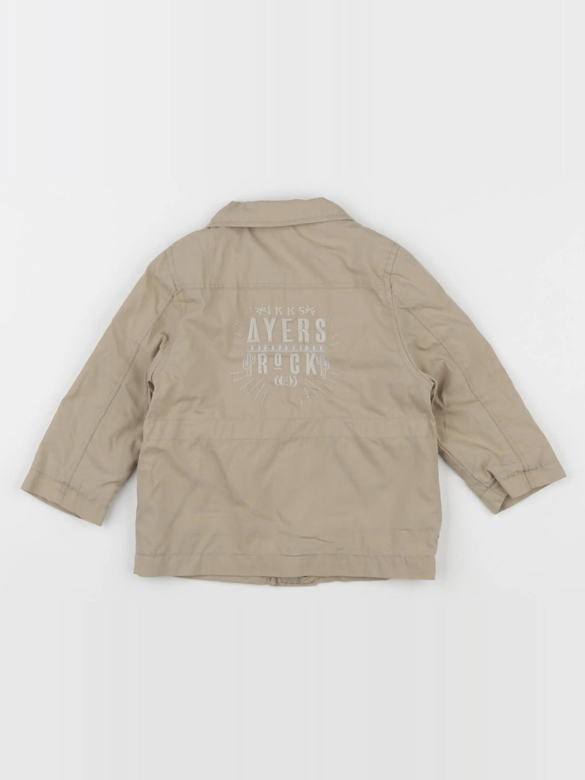 IKKS - veste imprimé au dos beige - 12 mois