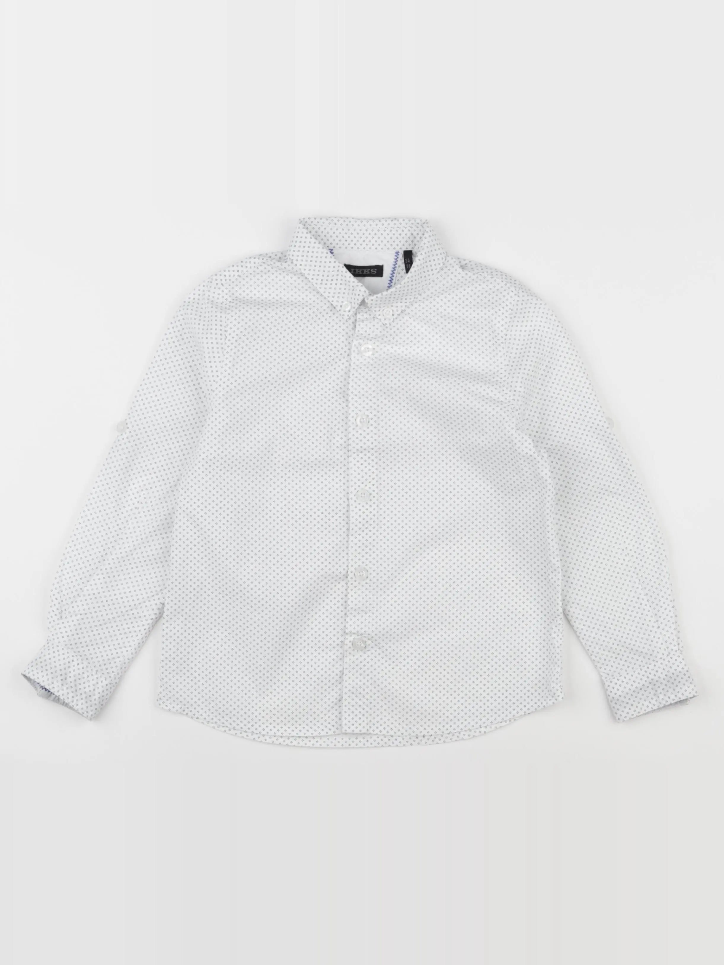 IKKS - chemise blanc, bleu - 3 ans