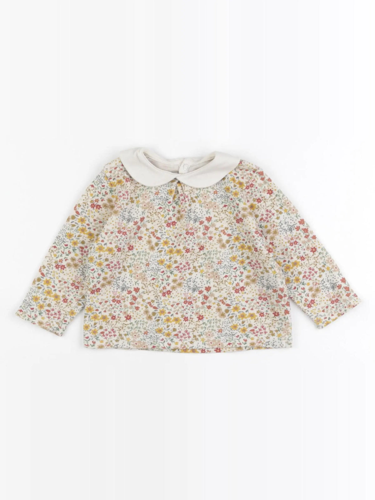 Petit Bateau - tee-shirt multicolore - 6 mois