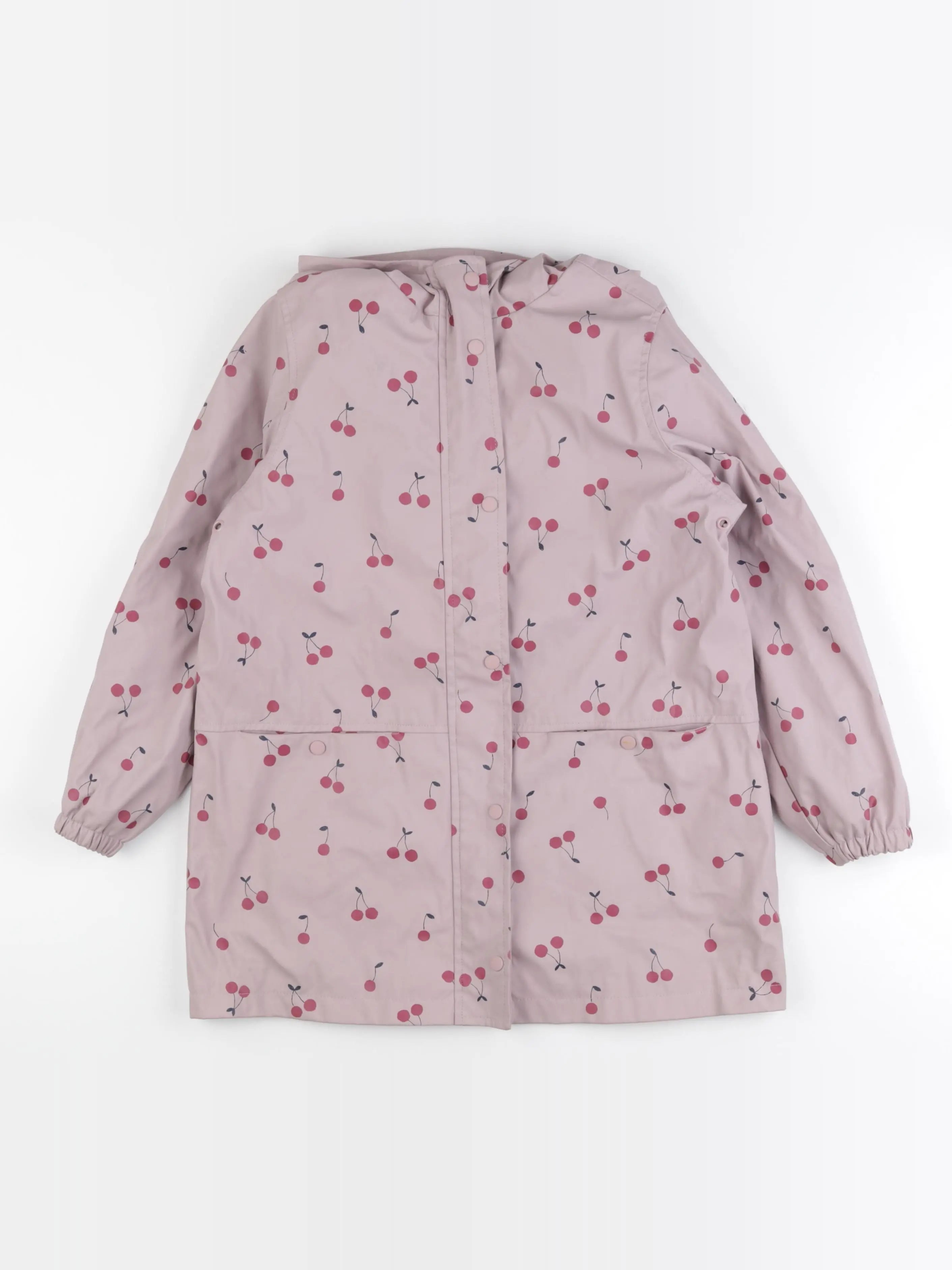 Vertbaudet - imperméable rose - 10 ans