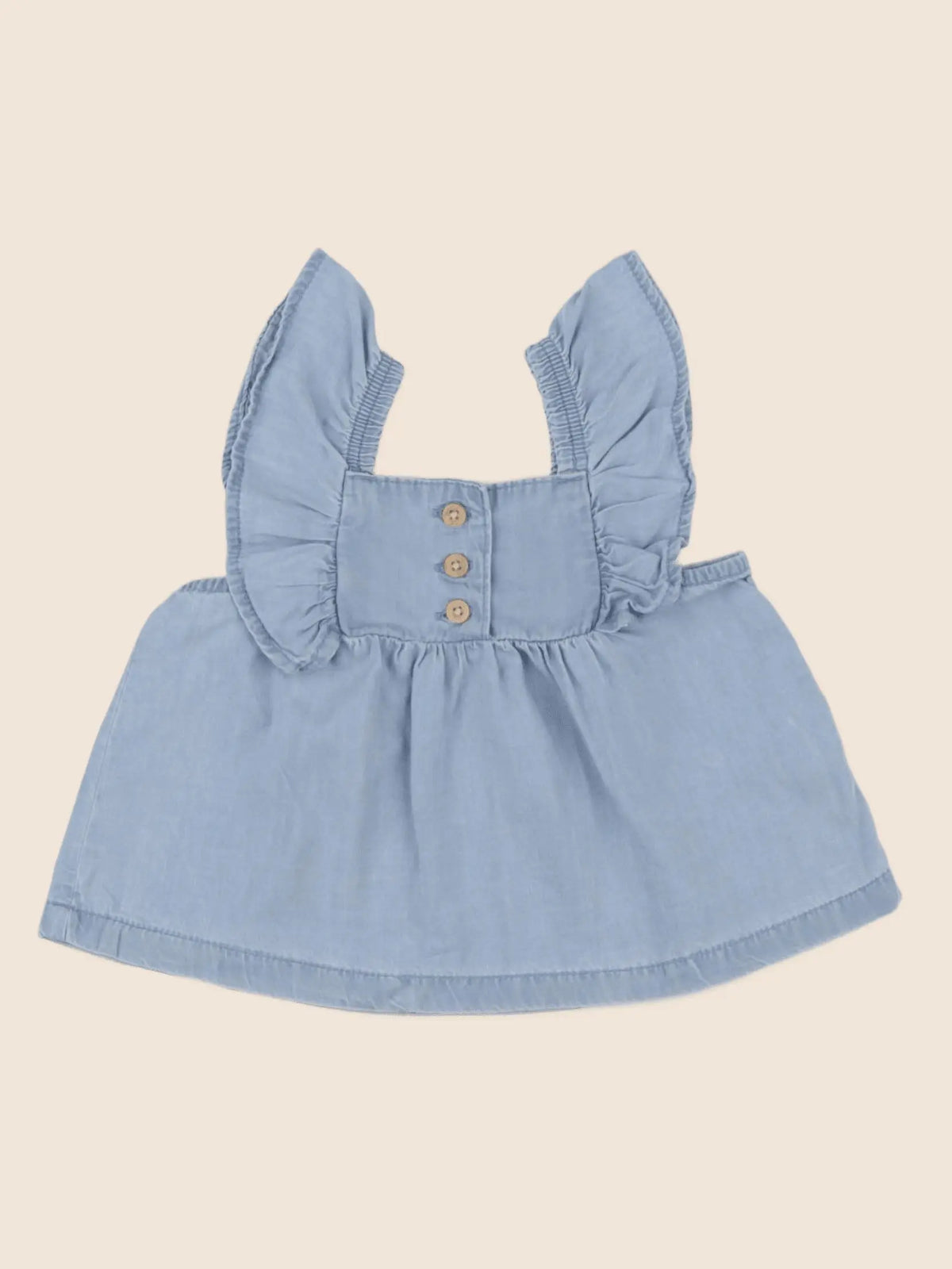 Vertbaudet - blouse bleu - 6 mois