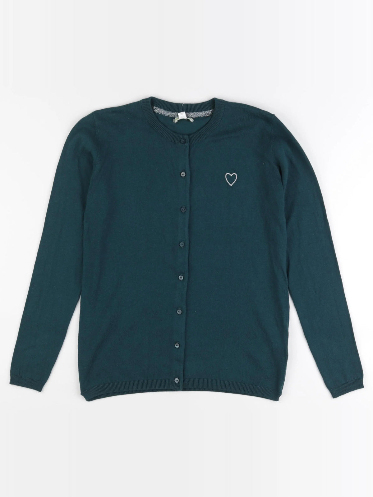 Vertbaudet - gilet vert - 14 ans