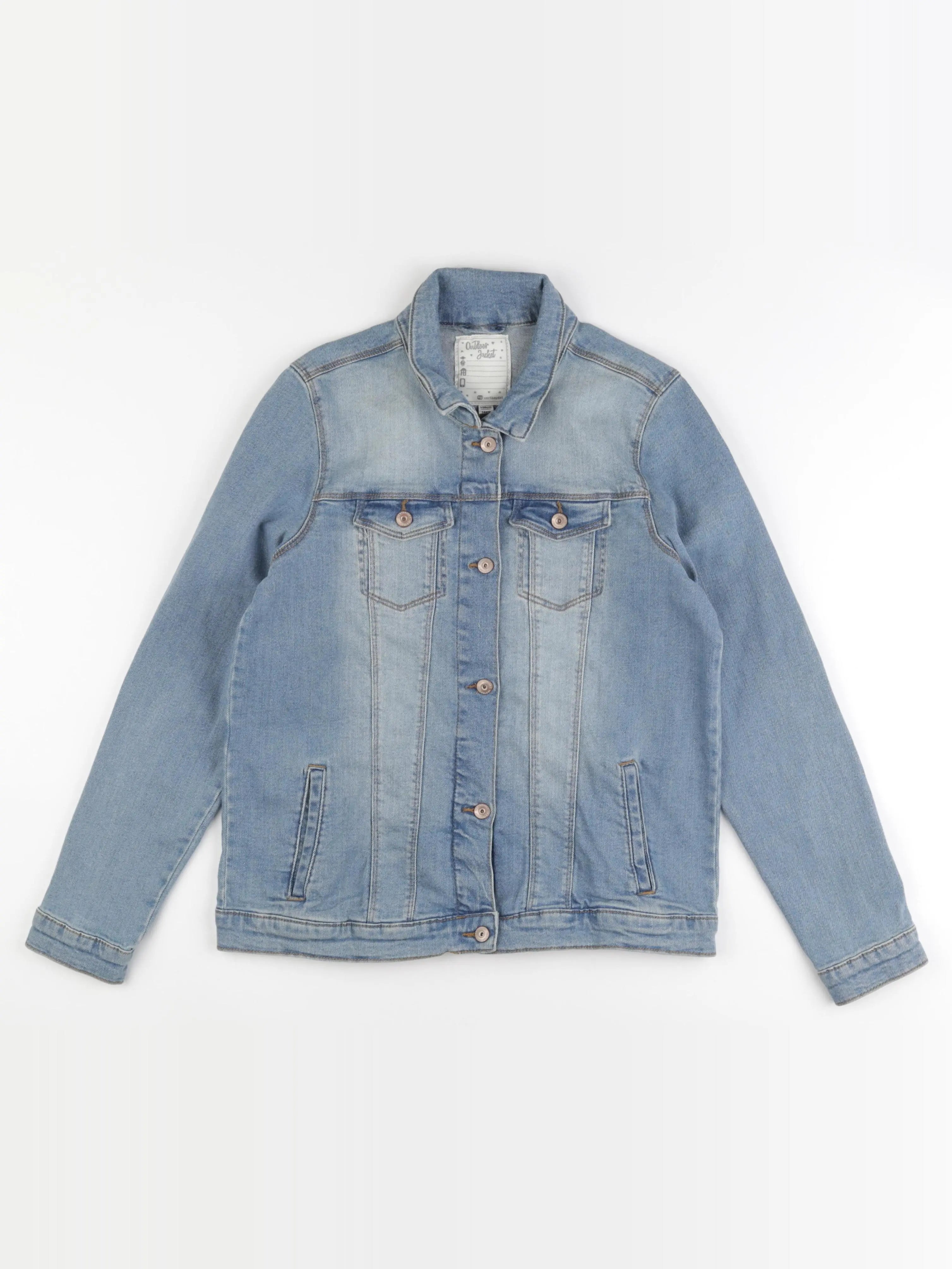 Vertbaudet - veste bleu - 14 ans