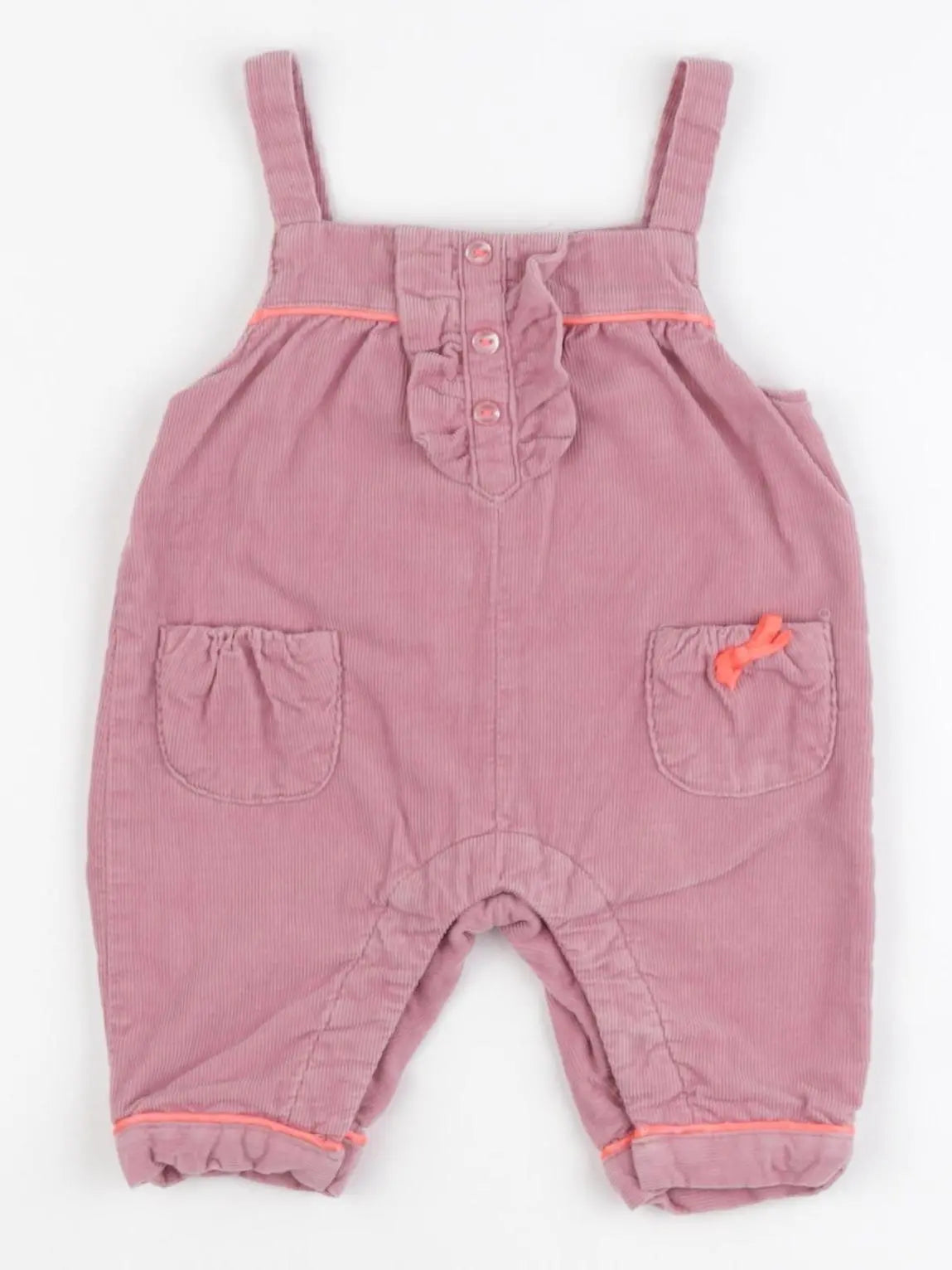 Vertbaudet - combinaison rose - 1 mois