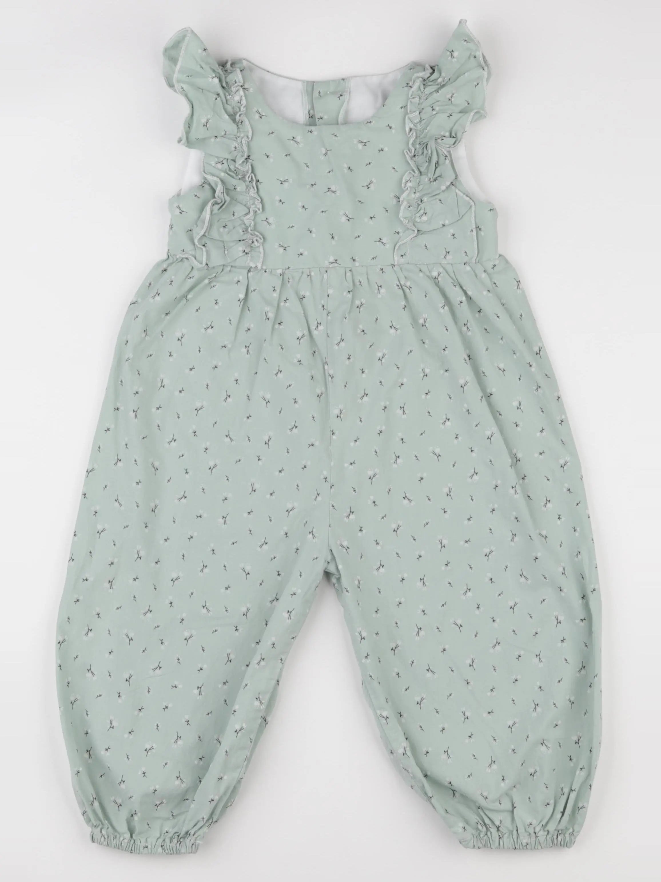 Lola Palacios - combinaison vert - 4 ans