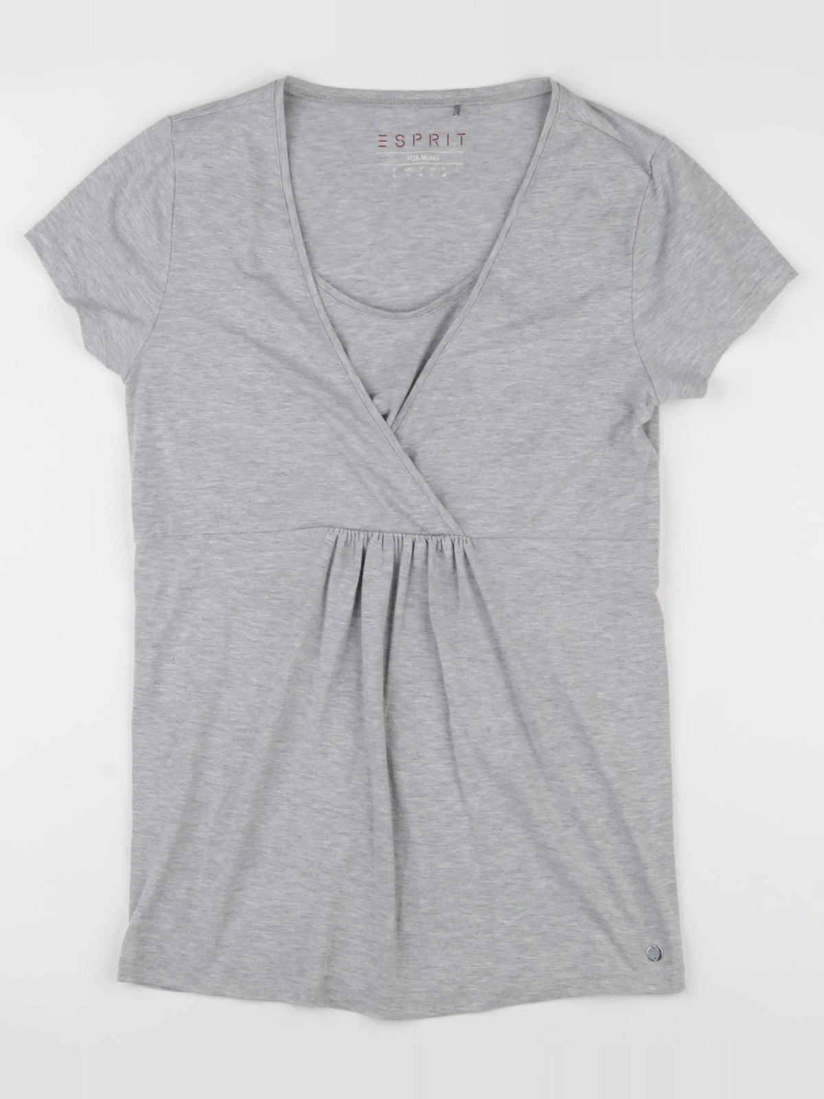 Esprit - tee-shirt grossesse, allaitement gris - m
