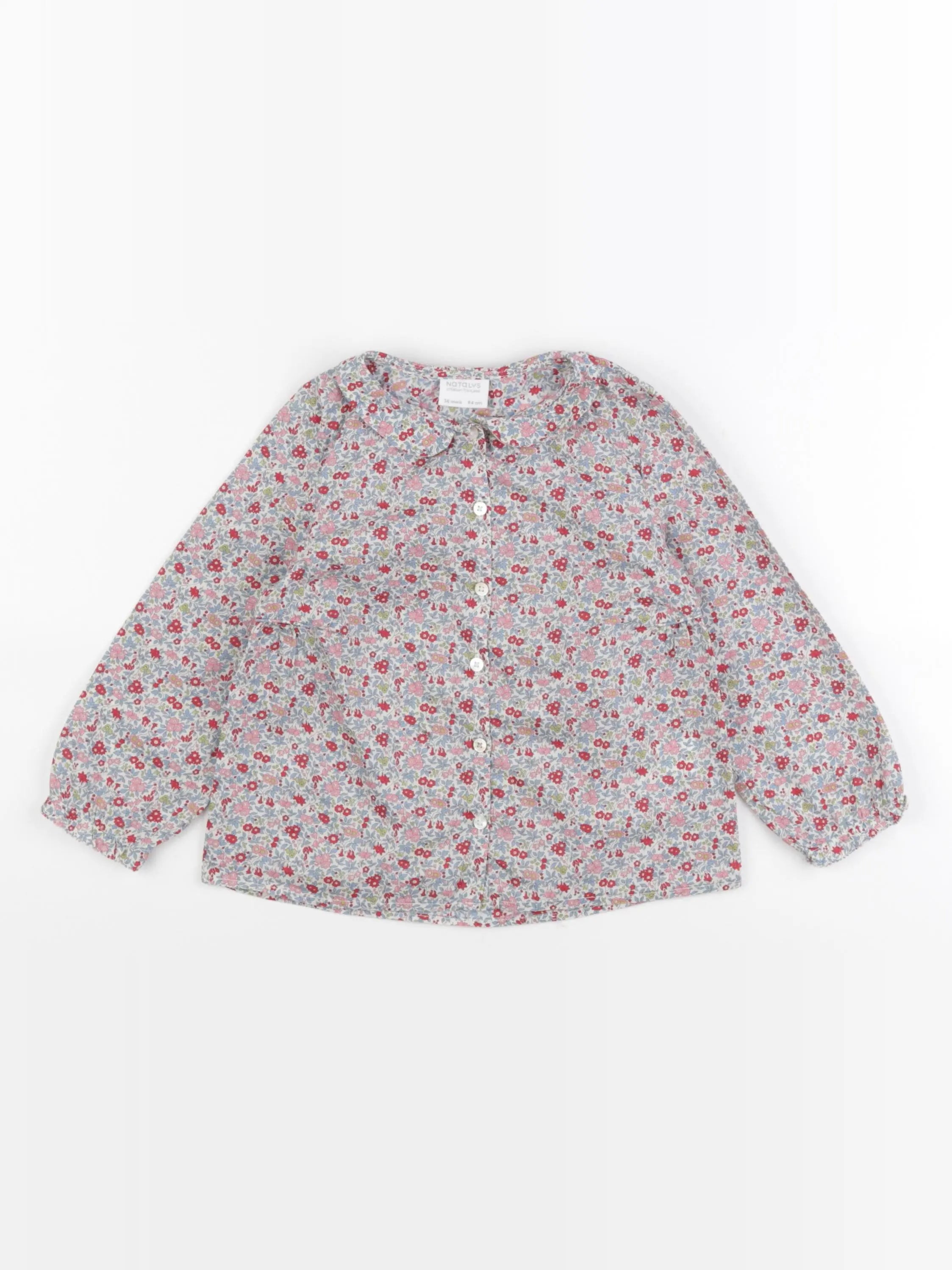 Natalys - blouse multicolore - 36 mois