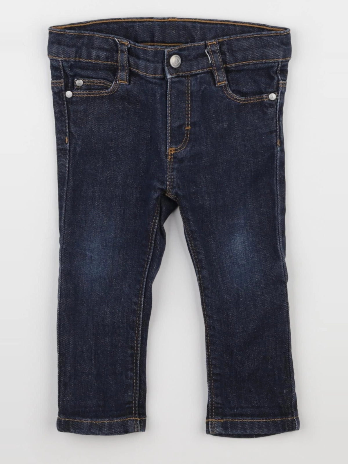 Petit Bateau - jean bleu - 12 mois