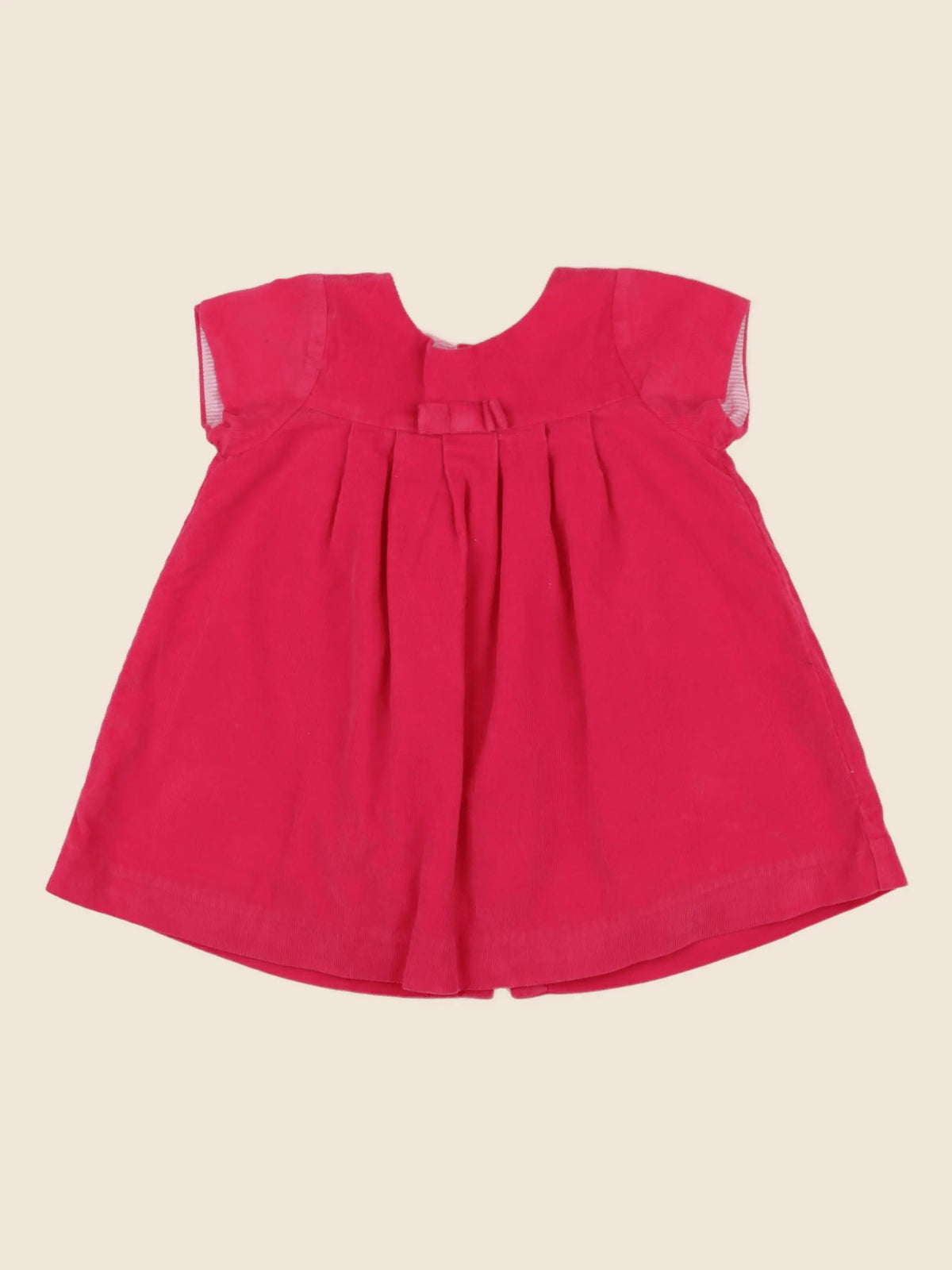 Jacadi - robe rose - 12 mois