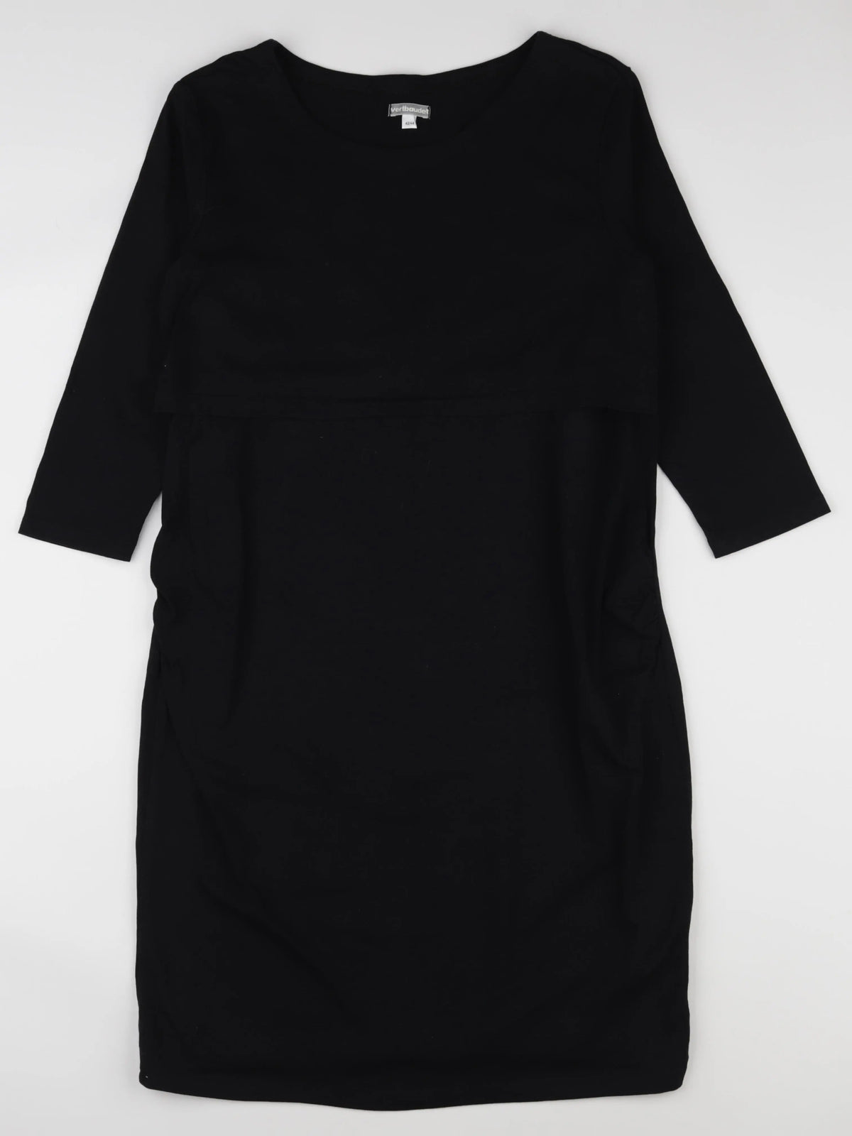 Vertbaudet - robe allaitement noir - 42 à 44
