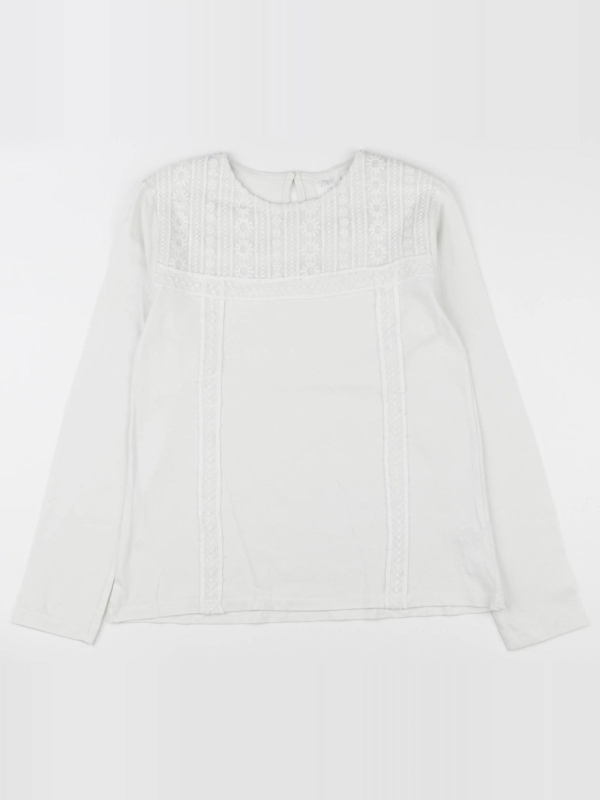 Zara - tee-shirt blanc - 11/12 ans