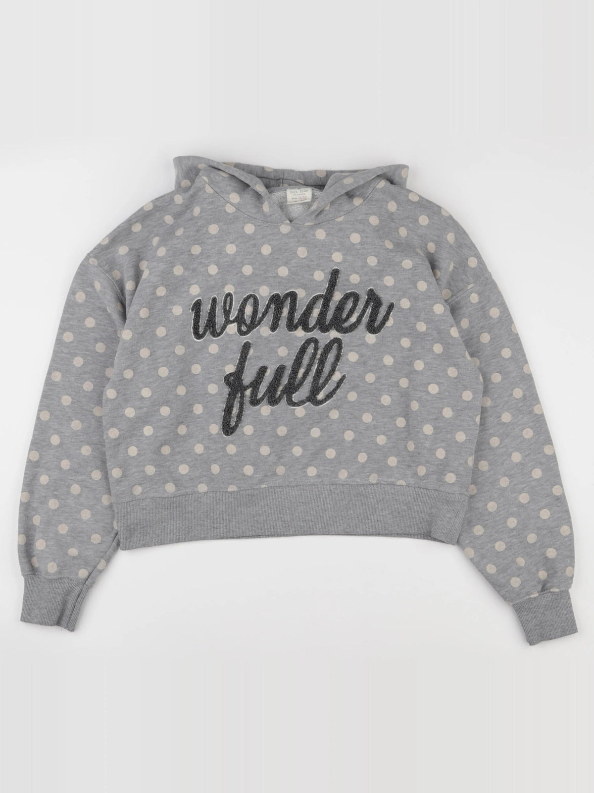 Zara - sweat gris - 11/12 ans