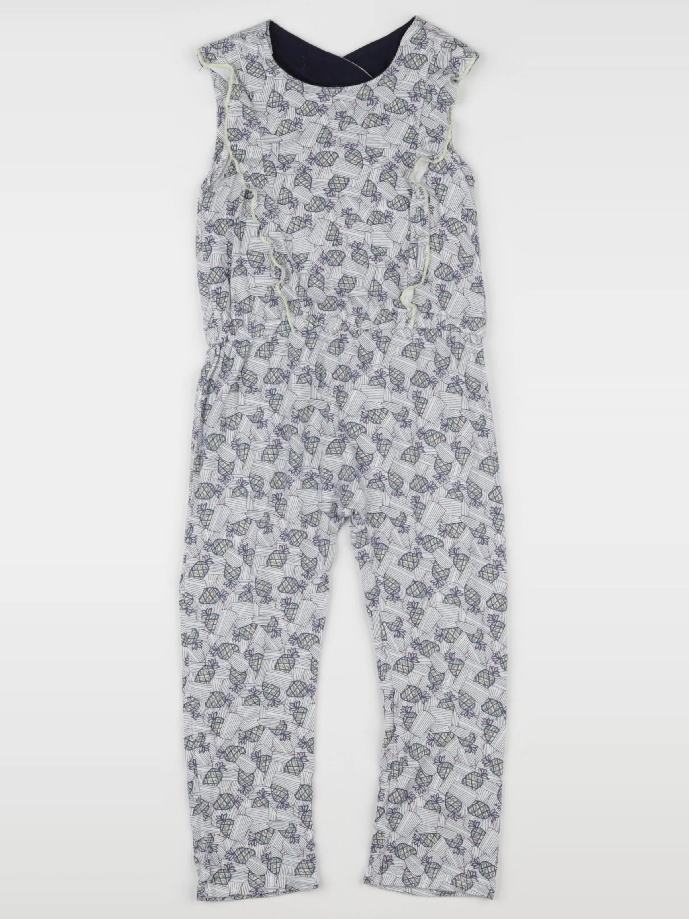 IKKS - combinaison bleu, blanc - 3 ans