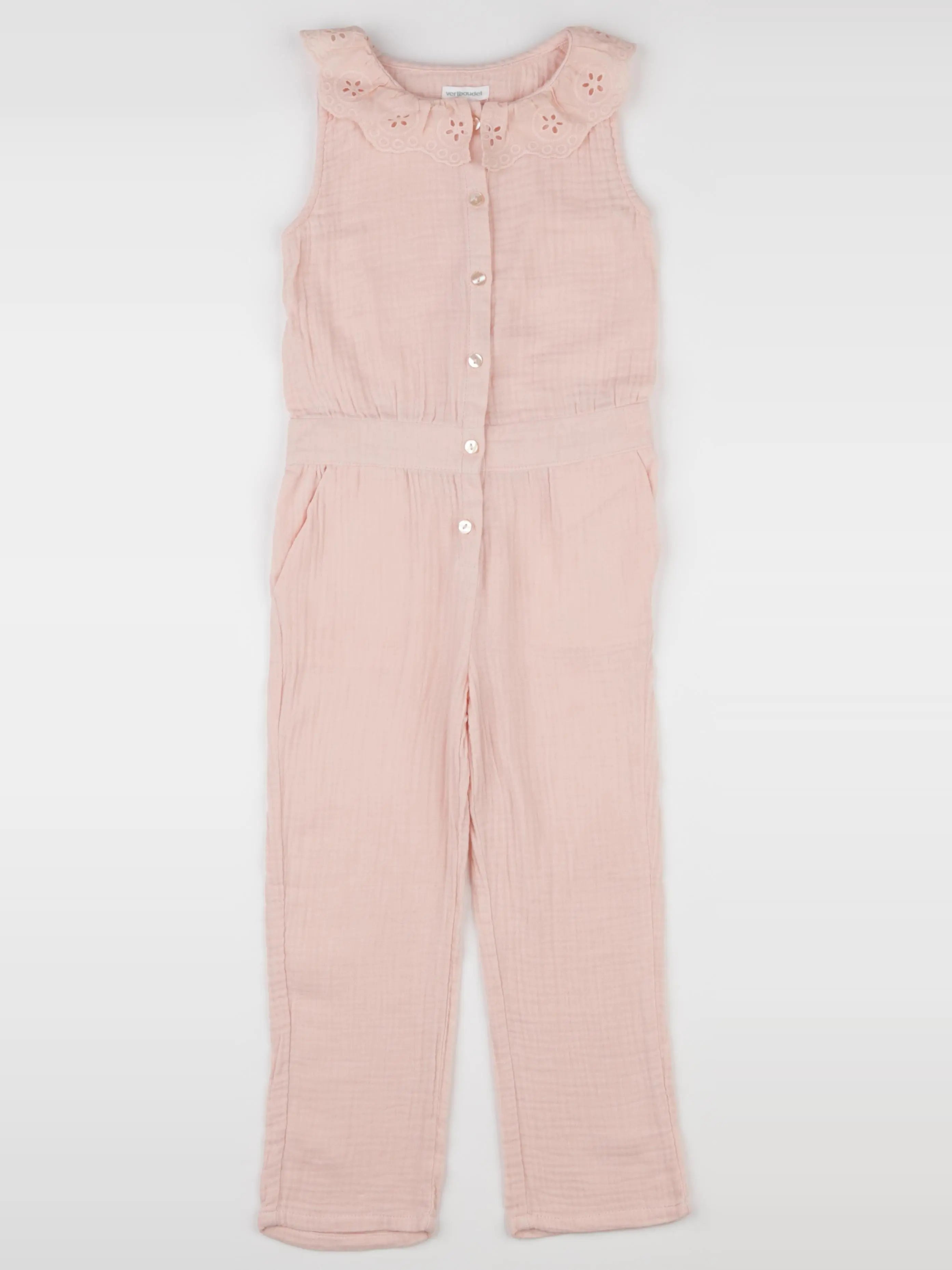 Vertbaudet - combinaison rose - 4 ans