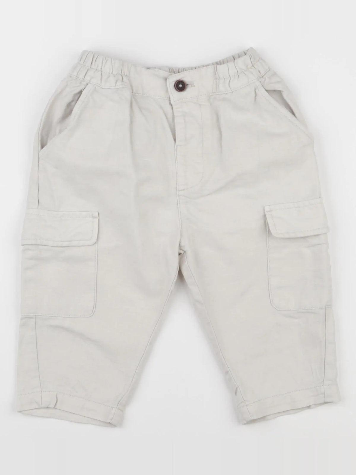 Zara - pantalon beige - 12/18 mois