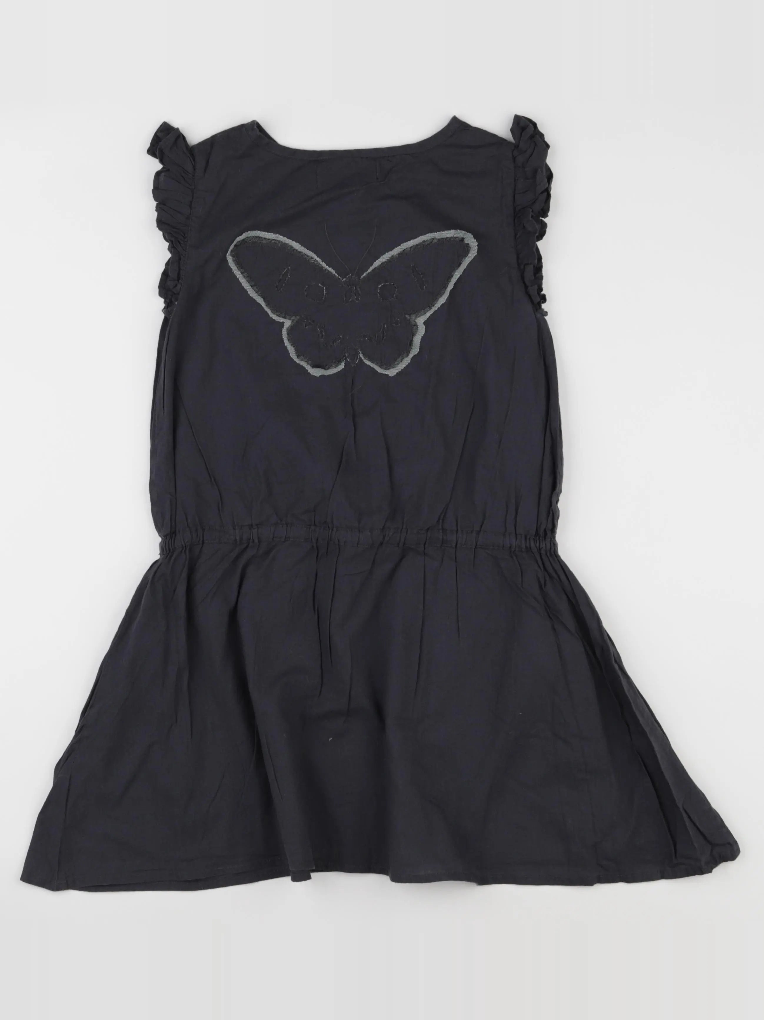 Zadig & Voltaire - robe imprimé au dos gris - 8 ans