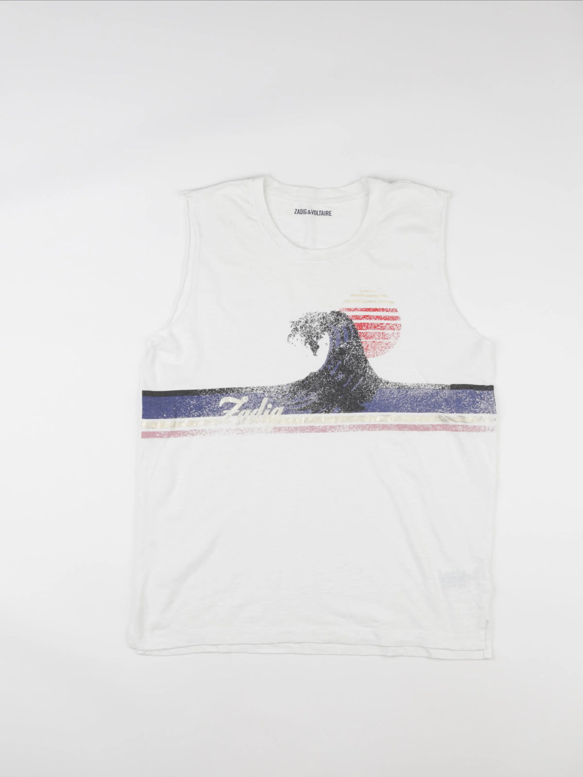 Zadig & Voltaire - débardeur blanc - 16 ans