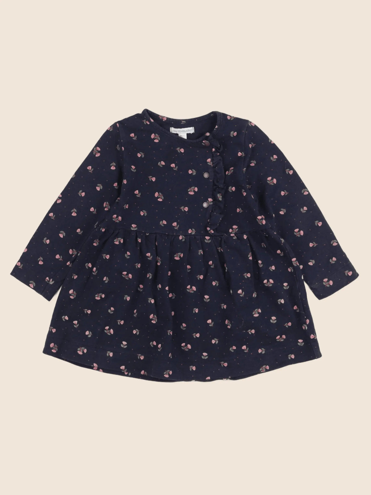Vertbaudet - robe bleu - 36 mois