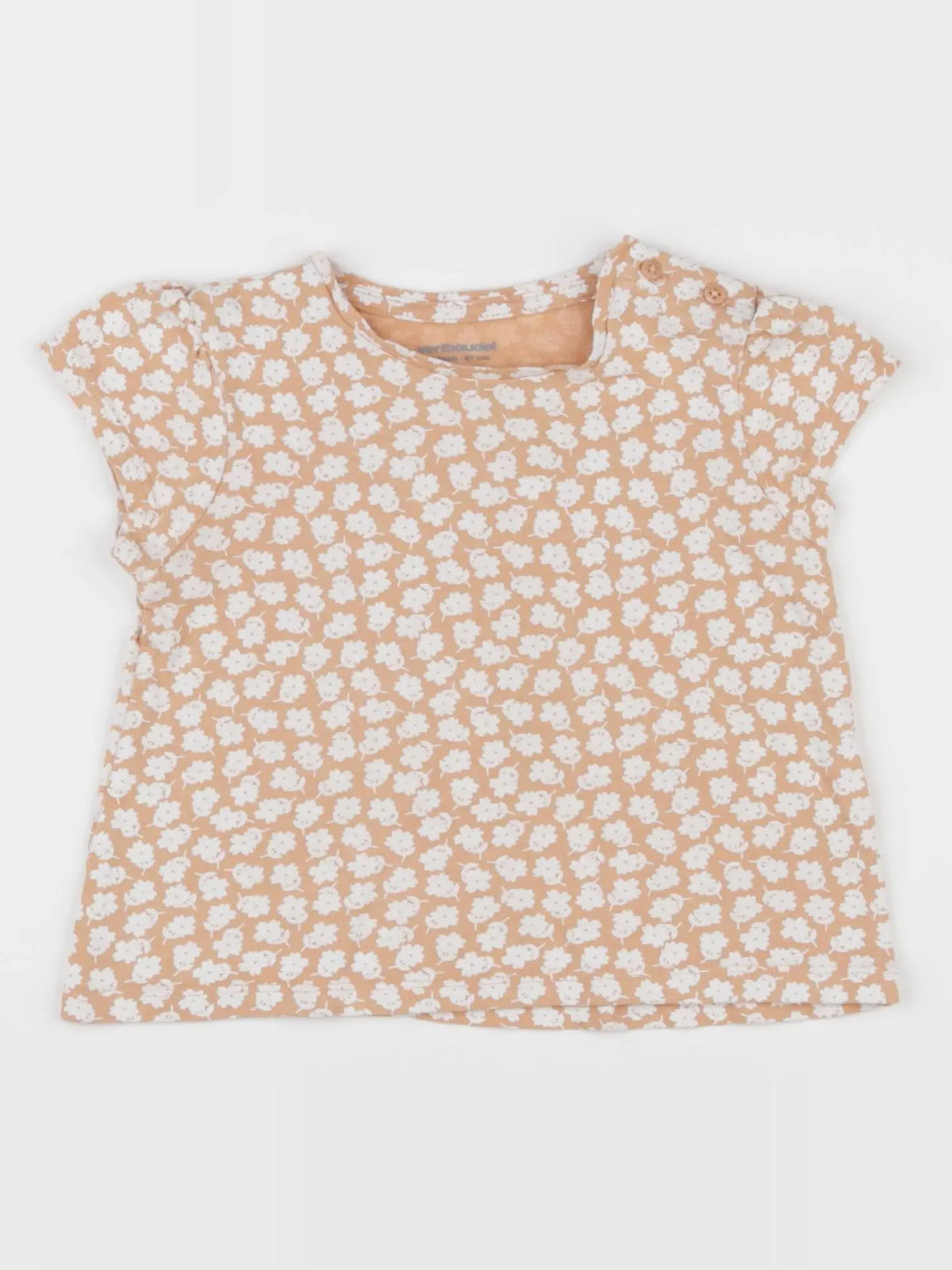 Vertbaudet - tee-shirt rose - 18 mois