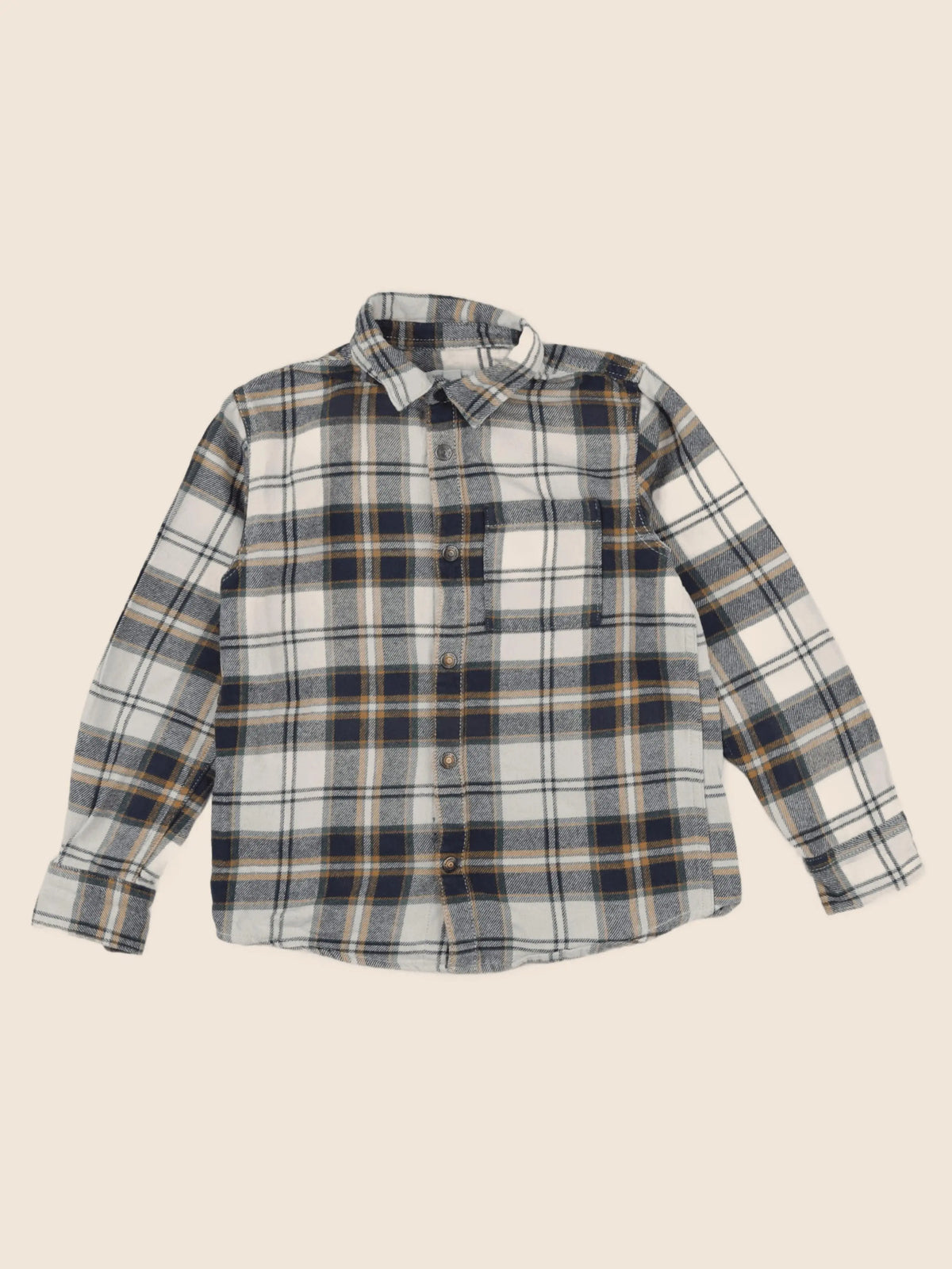 Vertbaudet - chemise multicolore - 8 ans