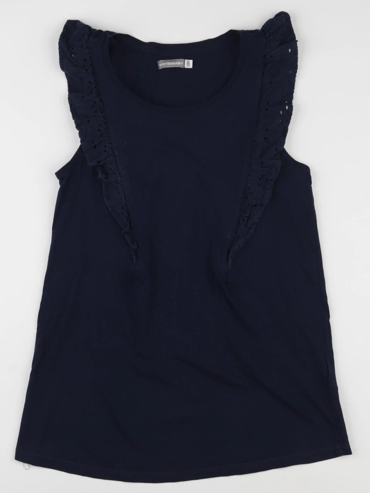 Vertbaudet - tee-shirt grossesse bleu - 38 à 40