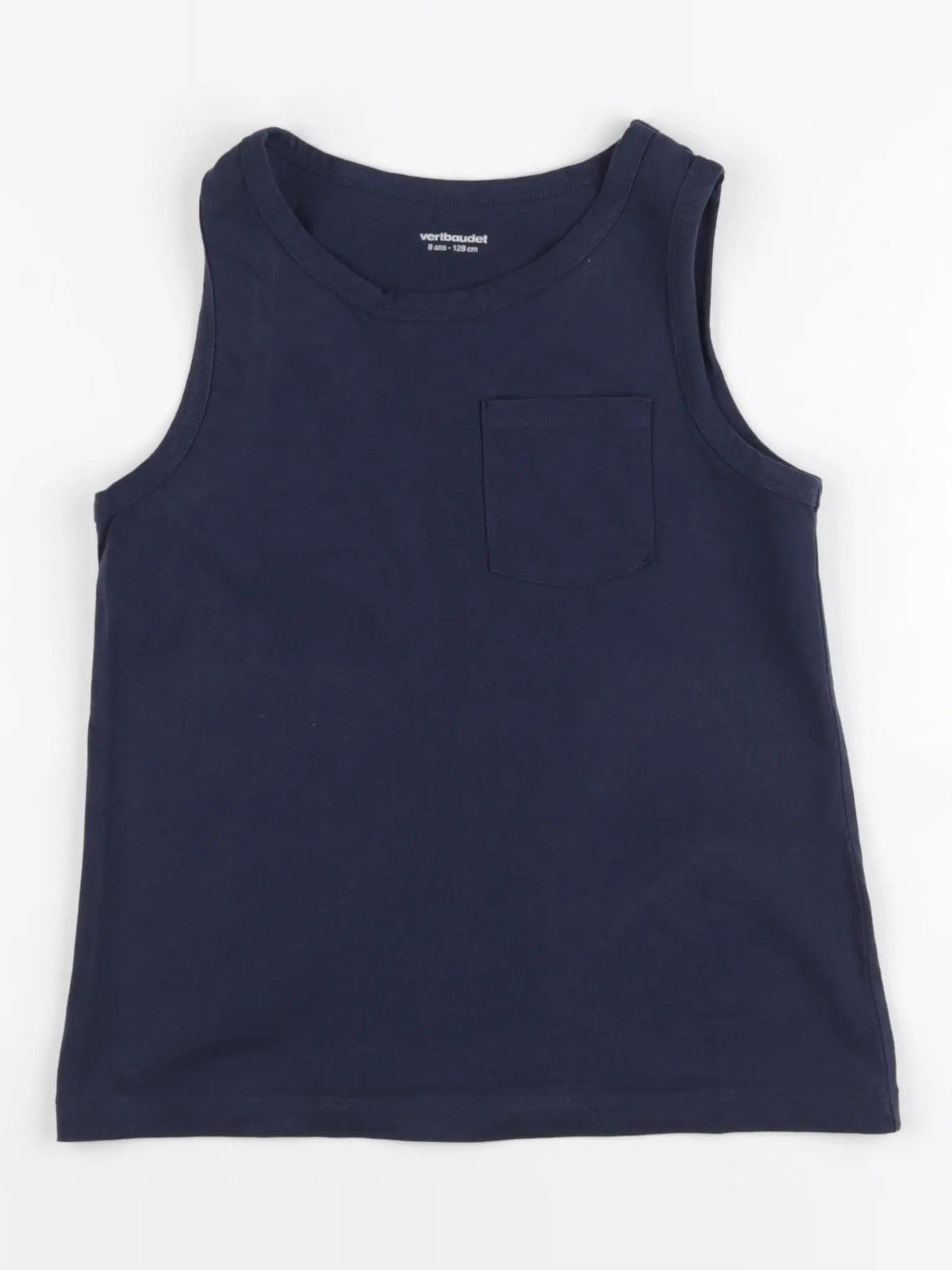 Vertbaudet - débardeur bleu - 8 ans