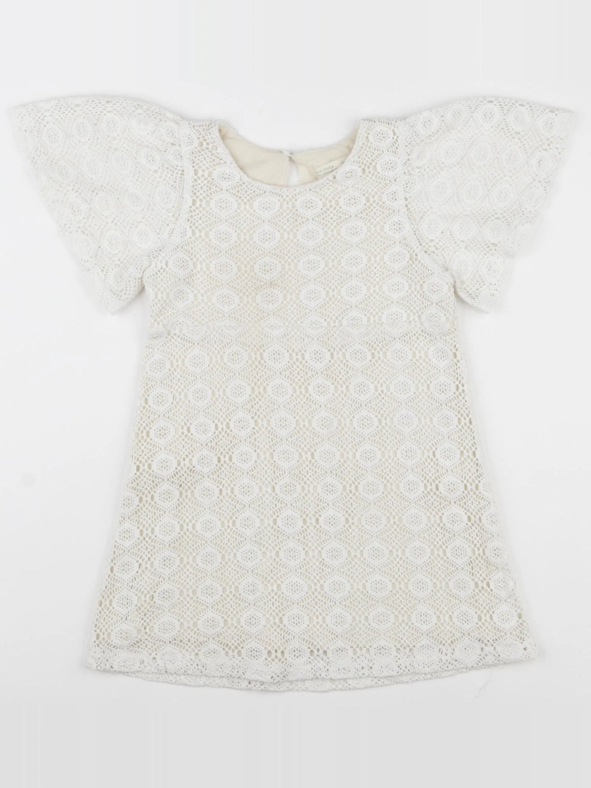 Zara - robe blanc - 6 ans