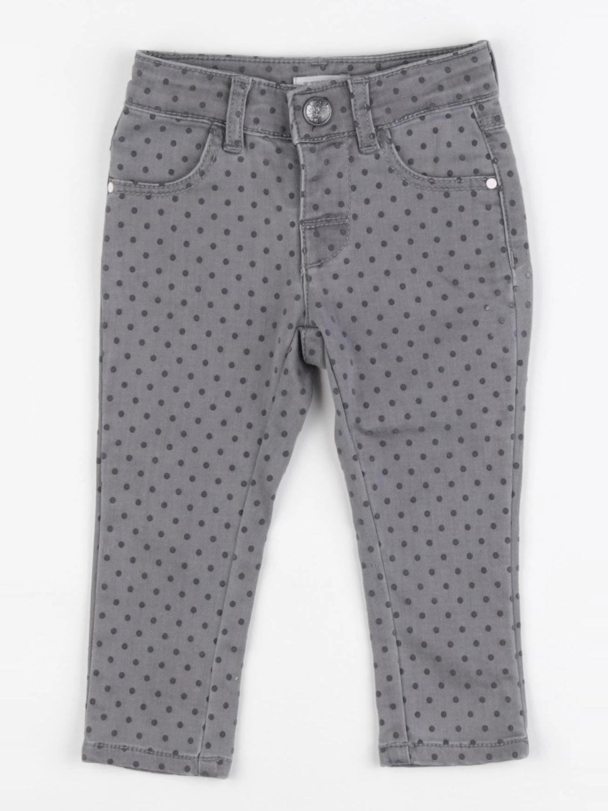 IKKS - pantalon gris - 12 mois
