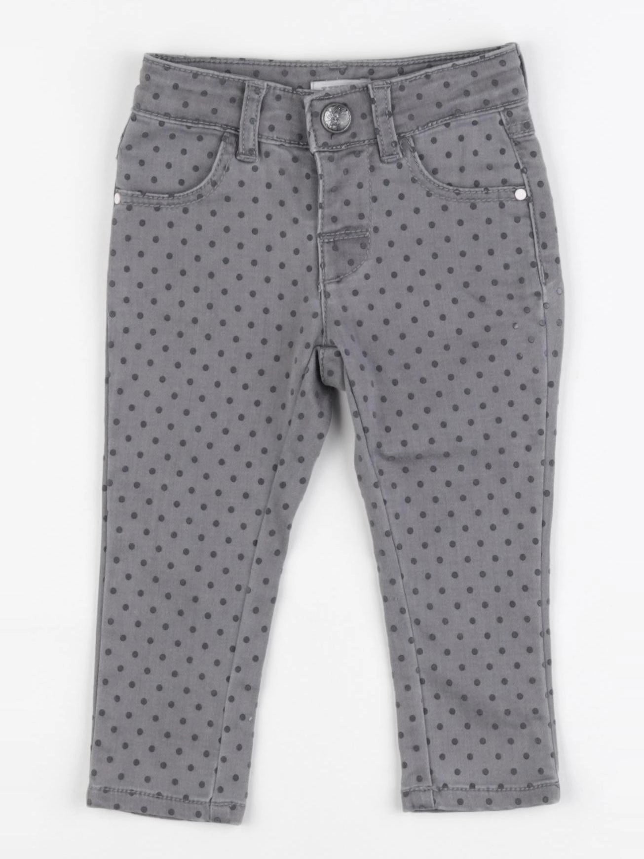 IKKS - pantalon gris - 12 mois