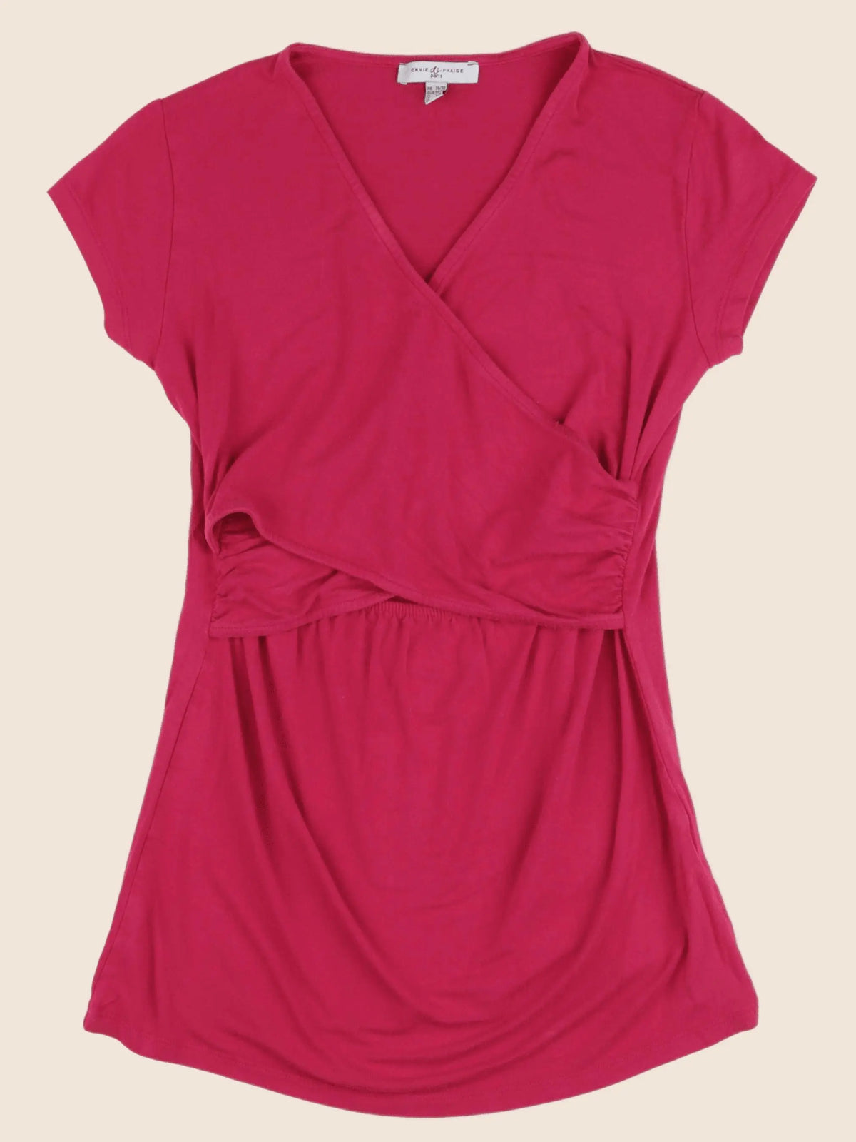 Envie de fraise - tee-shirt grossesse rose - 36 à 38