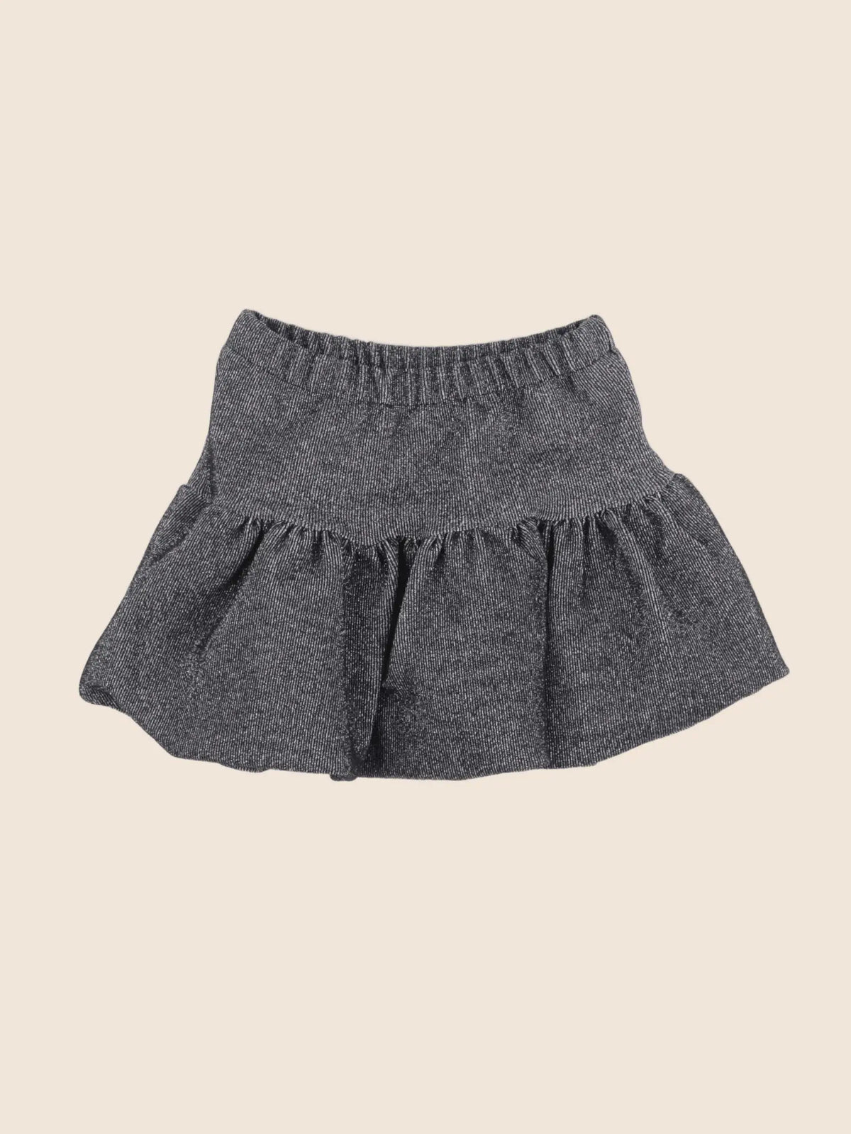 Zara - jupe noir, argent - 18 mois