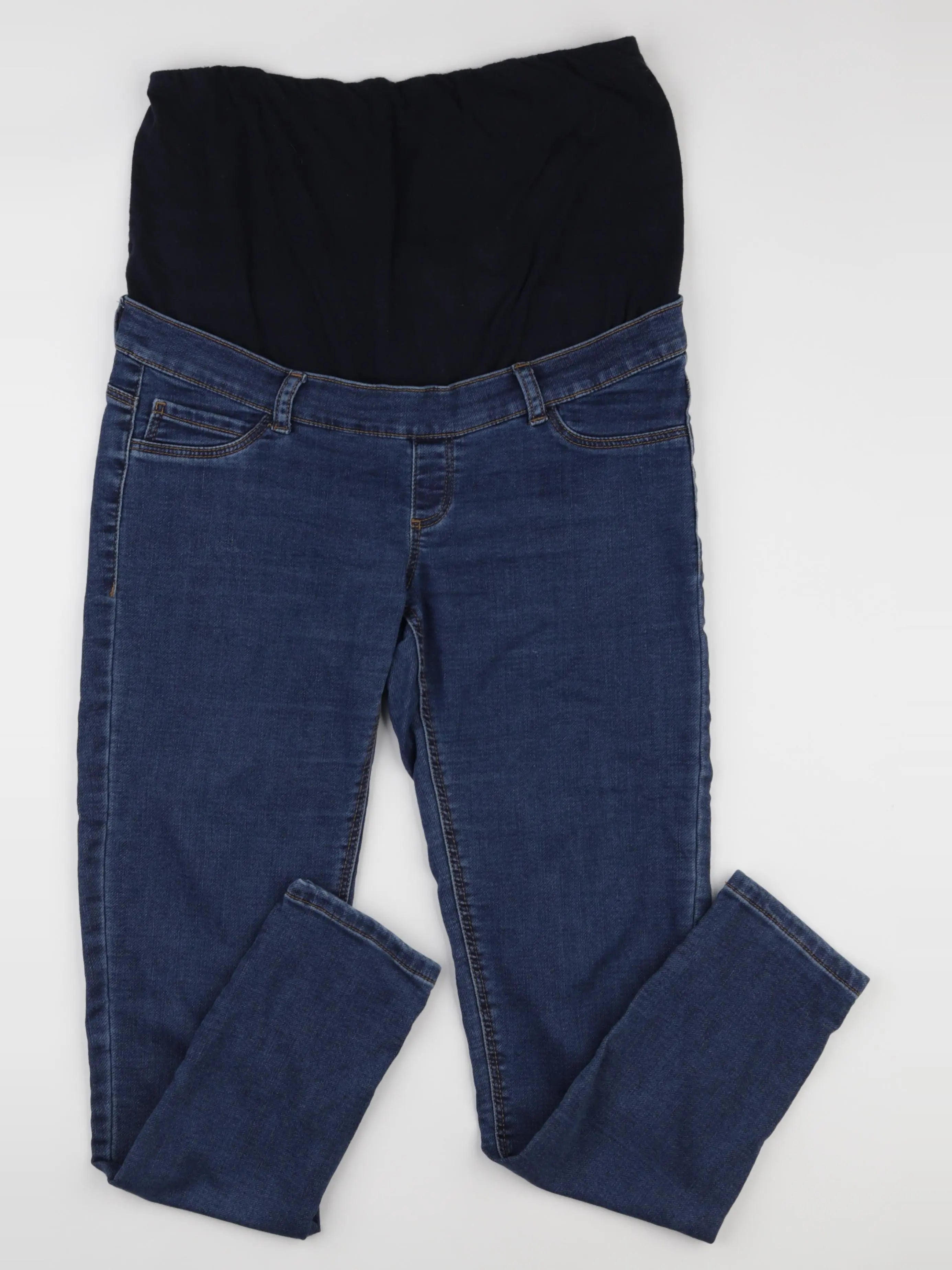 Mango - jean grossesse bleu - M