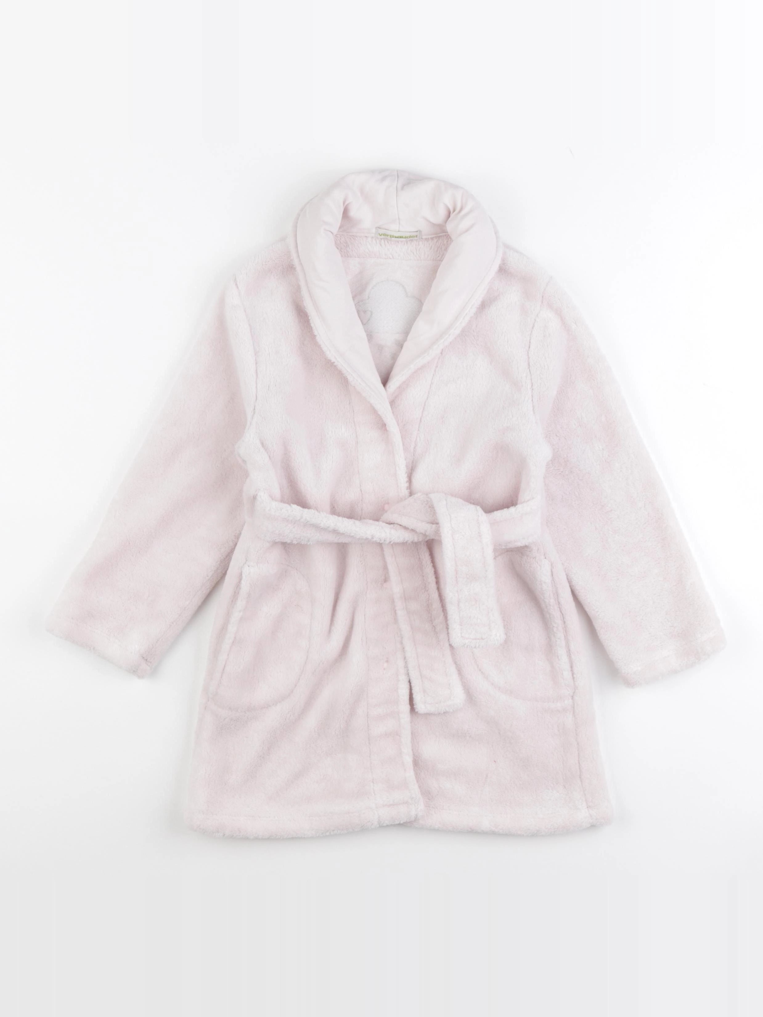 Vertbaudet - robe de chambre rose - 4 ans