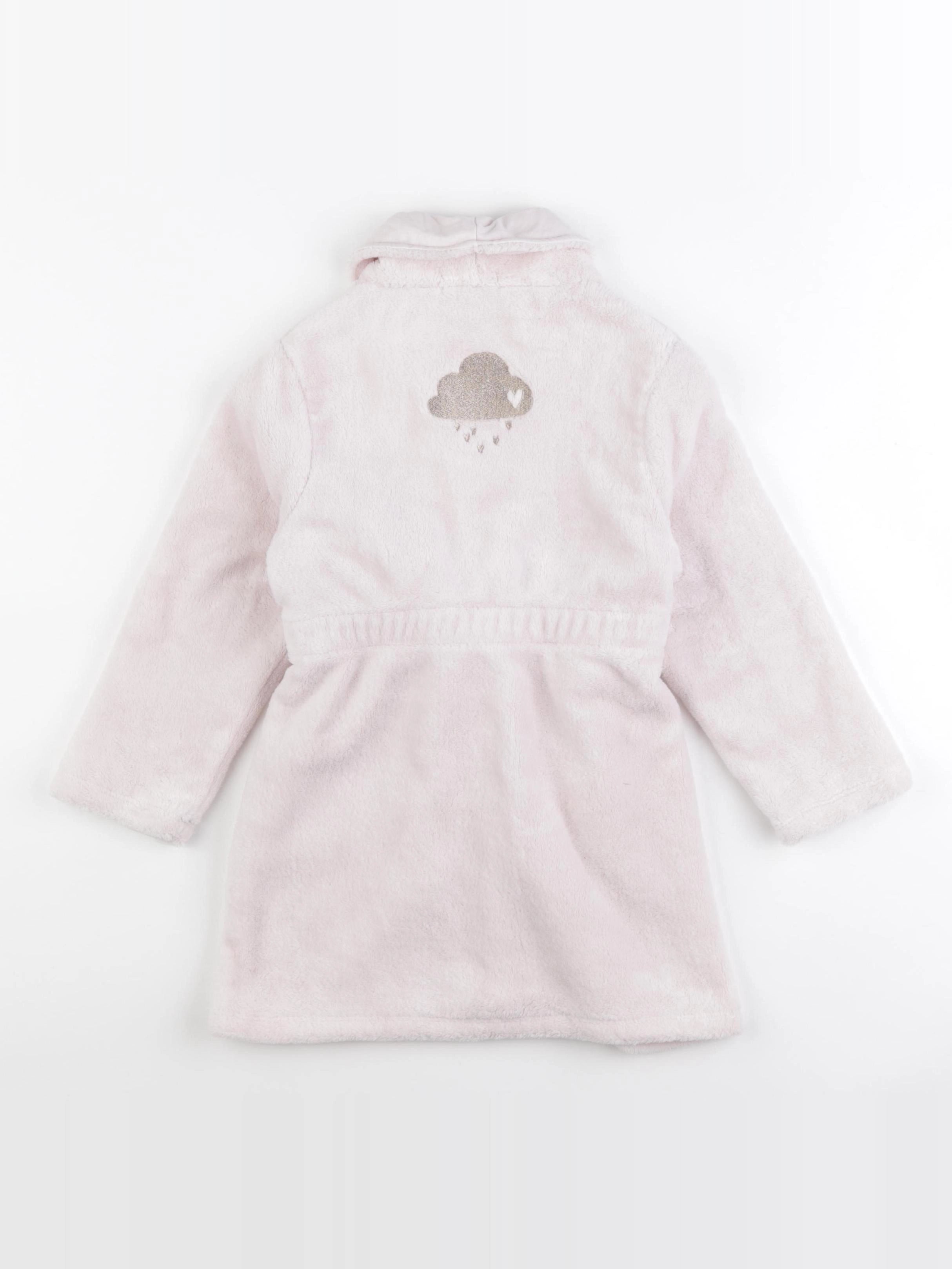 Vertbaudet - robe de chambre rose - 4 ans