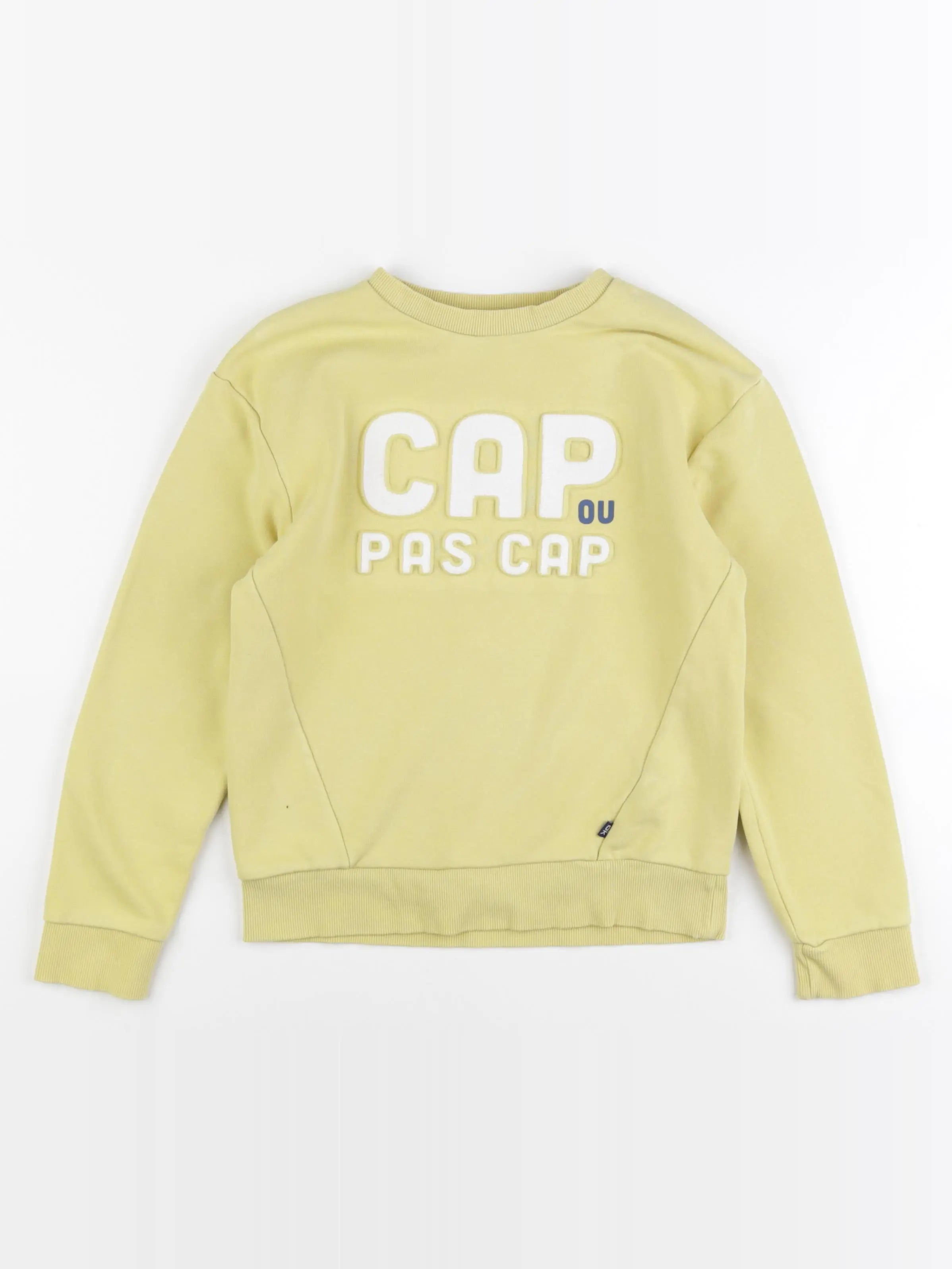 Okaidi - sweat jaune - 8 ans
