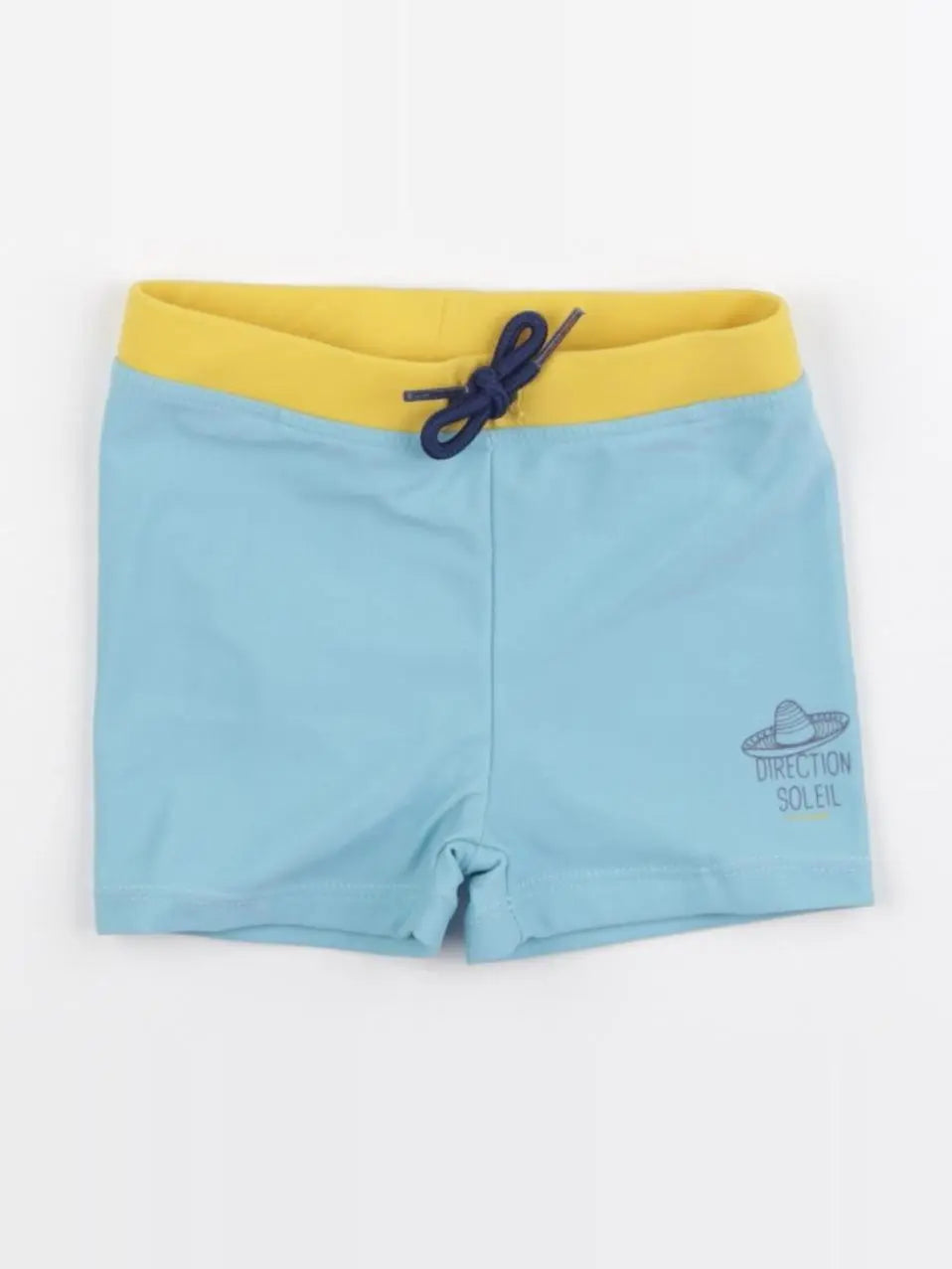 Vertbaudet - maillot de bain jaune - 3/6 mois