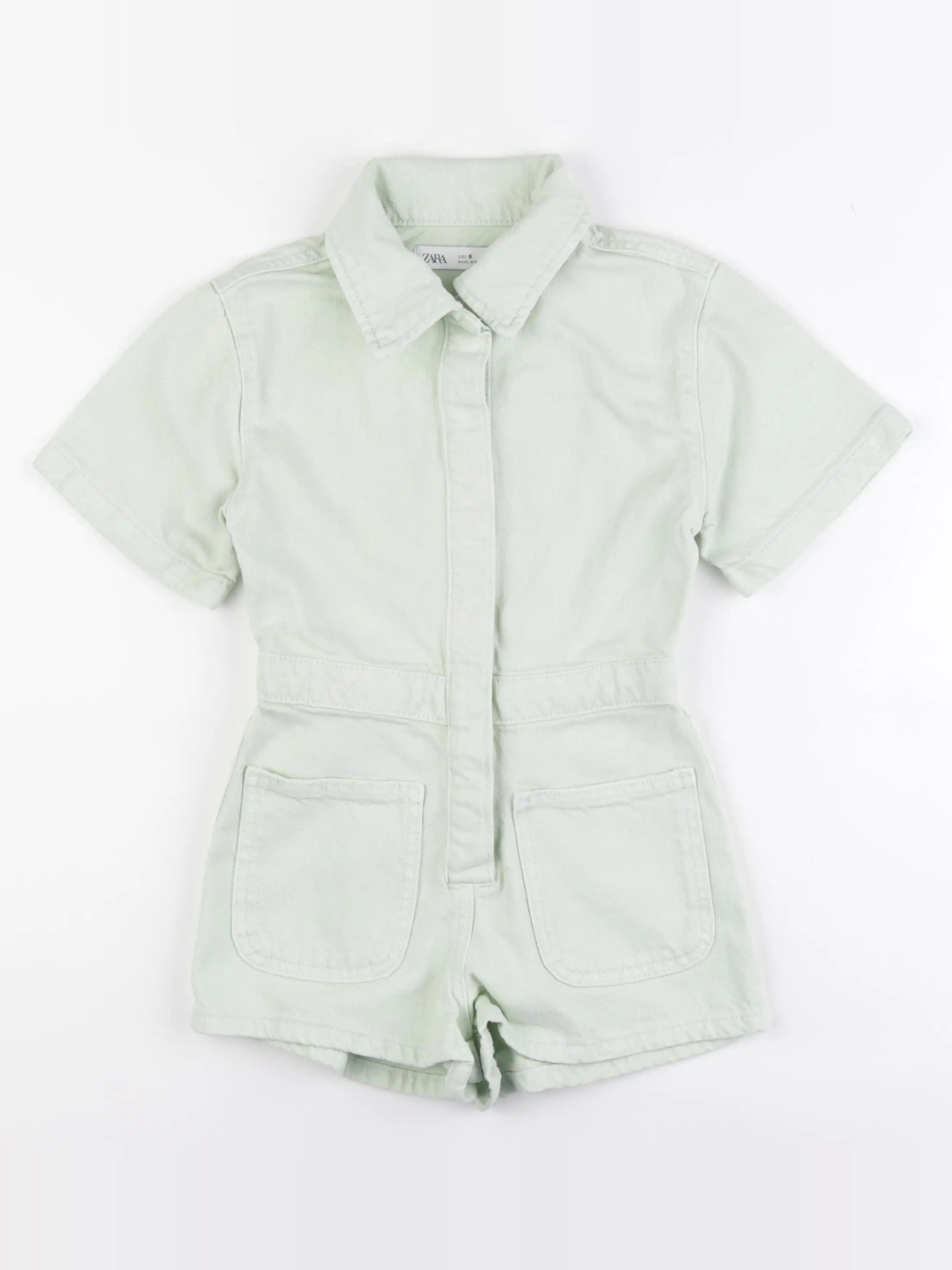 Zara - combinaison vert - 6 ans