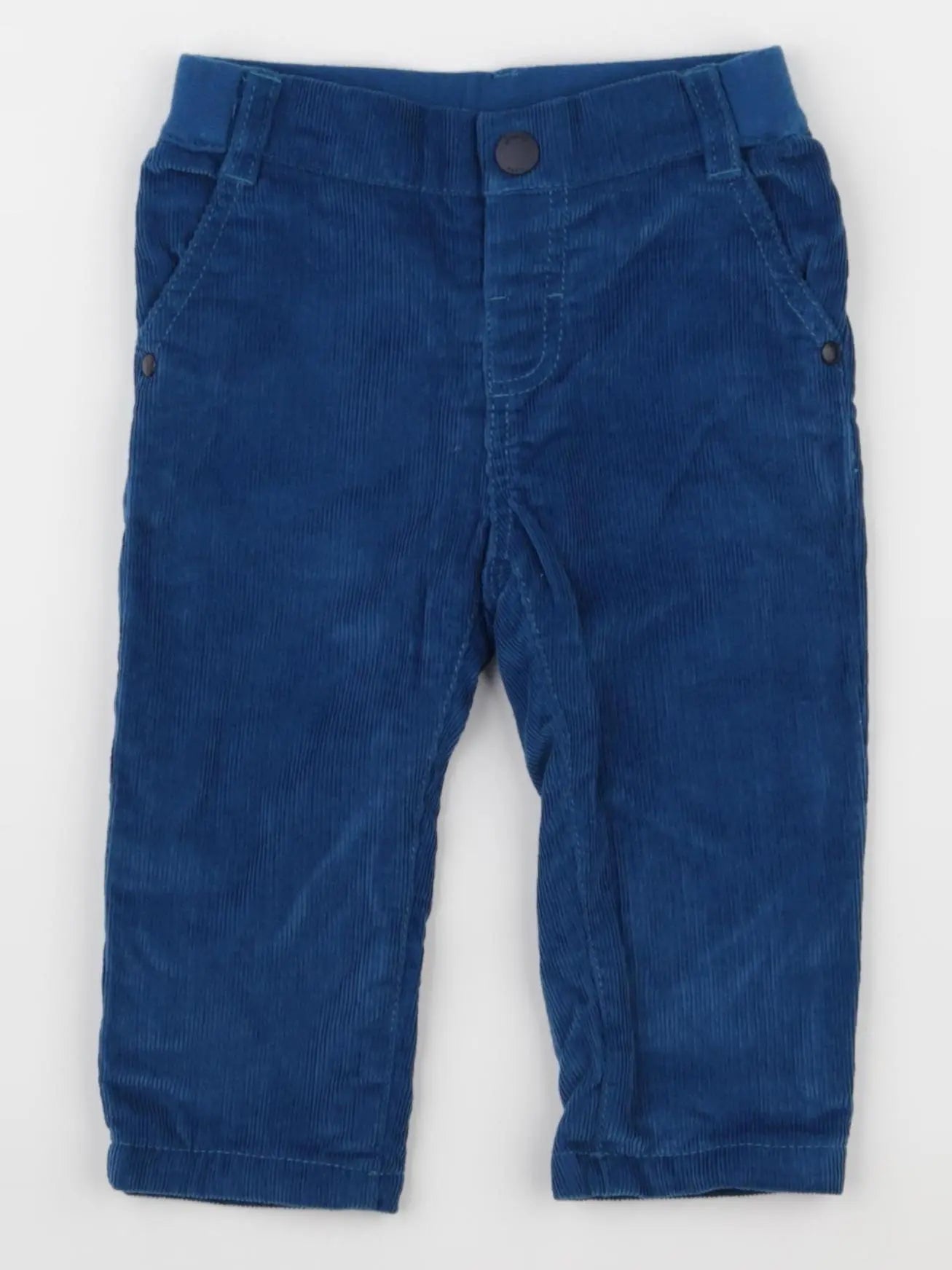 Jacadi - pantalon bleu - 12 mois