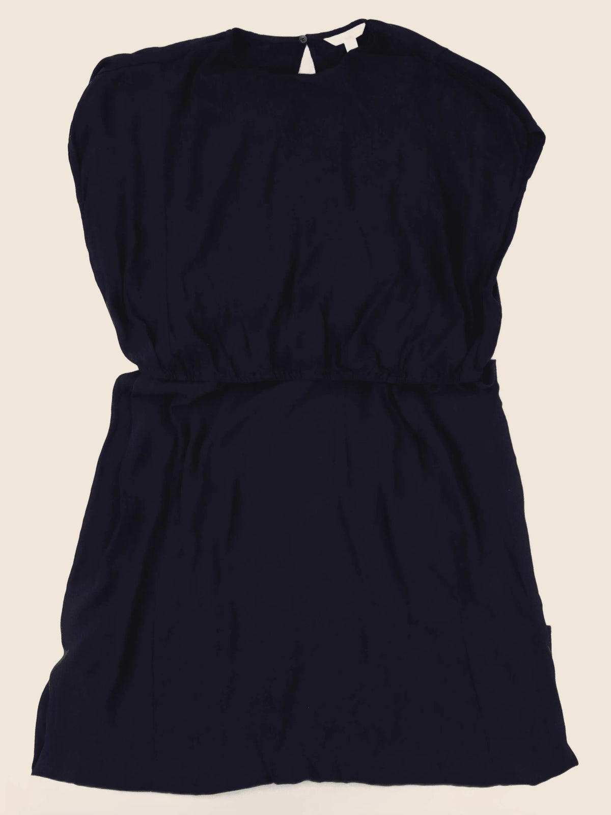 H&M - robe grossesse bleu - l