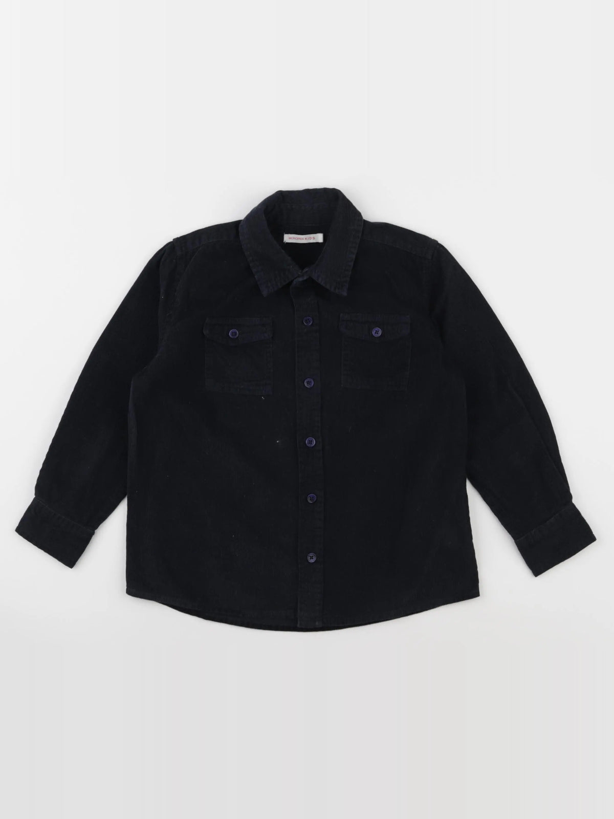 Monoprix - chemise bleu - 4 ans