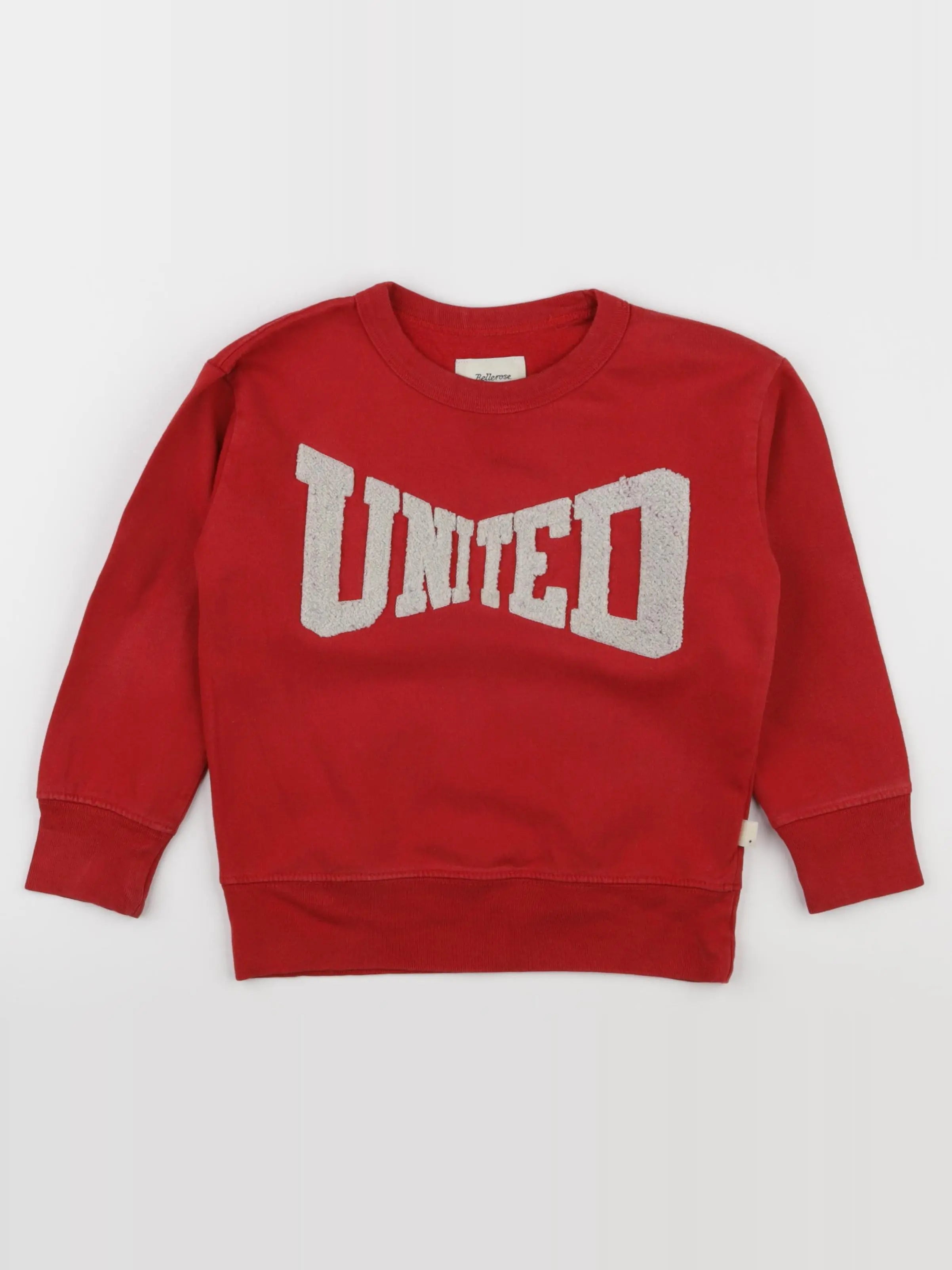 Bellerose - sweat rouge - 6 ans