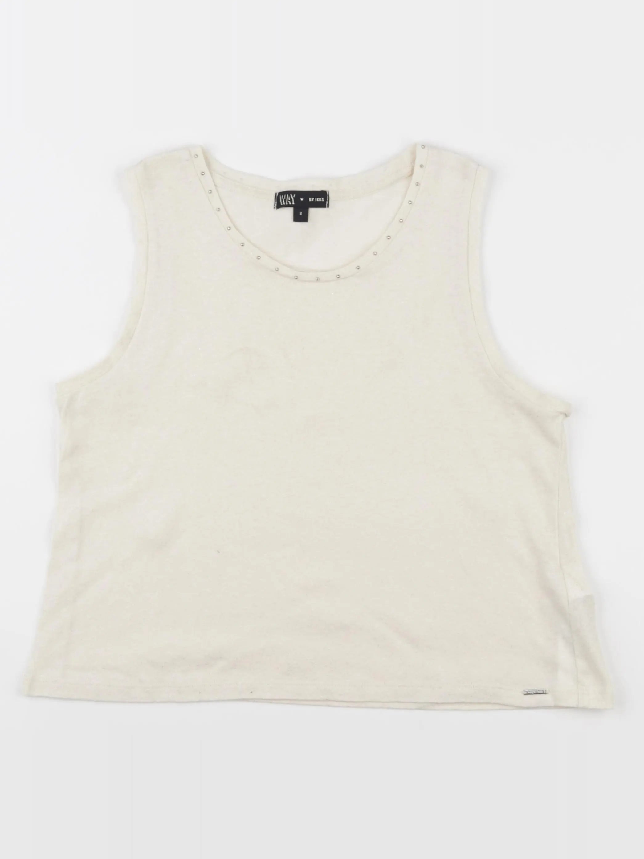 IKKS - débardeur beige, or - 14 ans