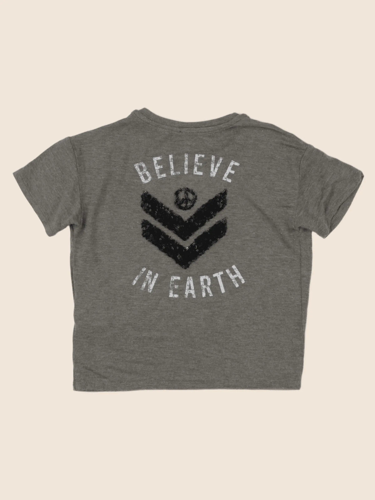 IKKS - tee-shirt imprimé au dos gris, or - 6 ans