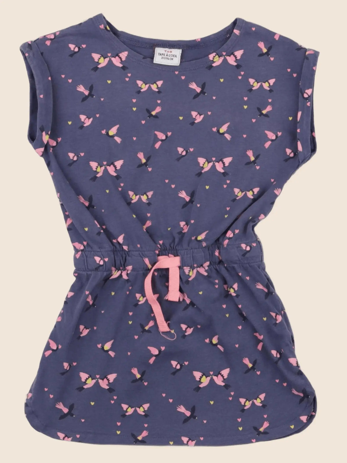 Tape à l'oeil - robe bleu - 36 mois