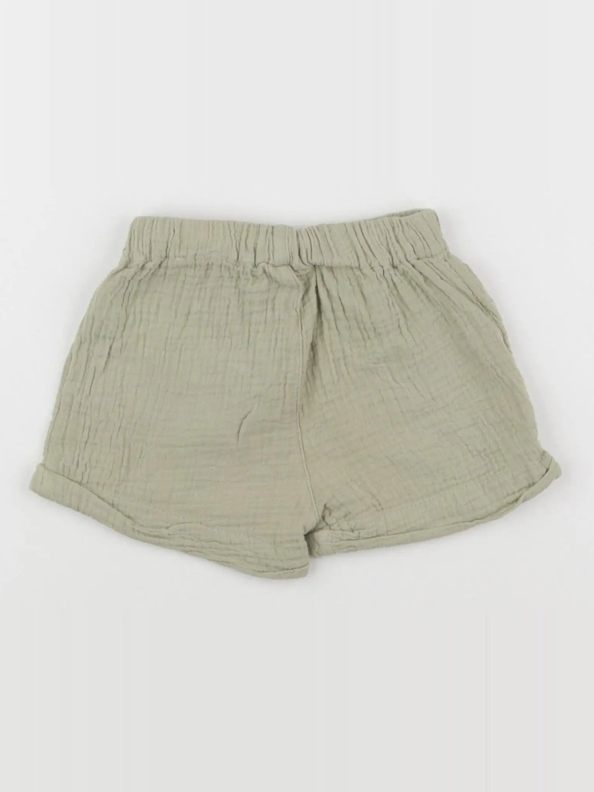 Vertbaudet - short vert - 12 mois
