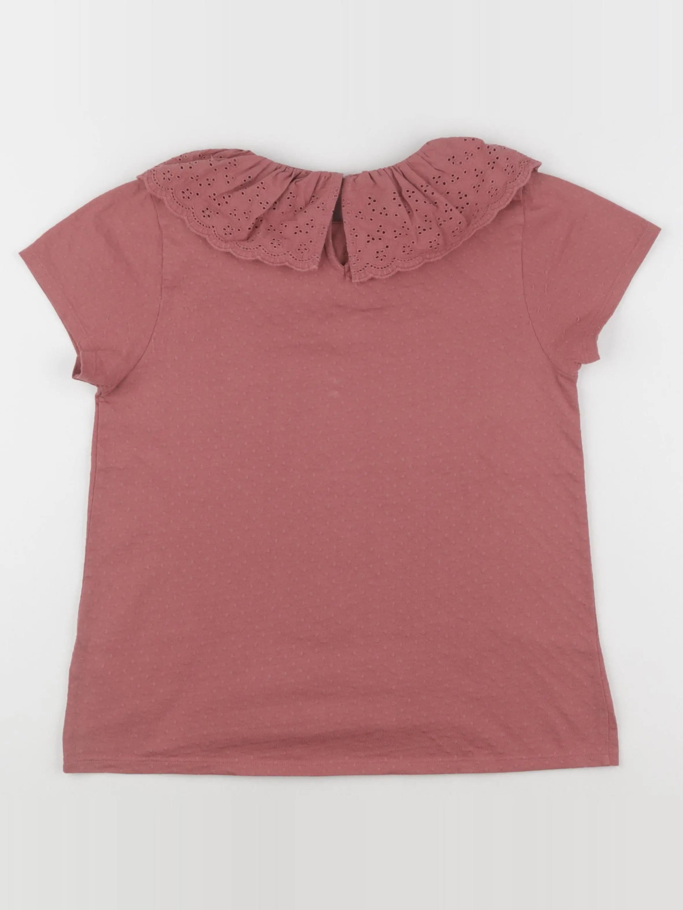Vertbaudet - tee-shirt rouge - 12 ans