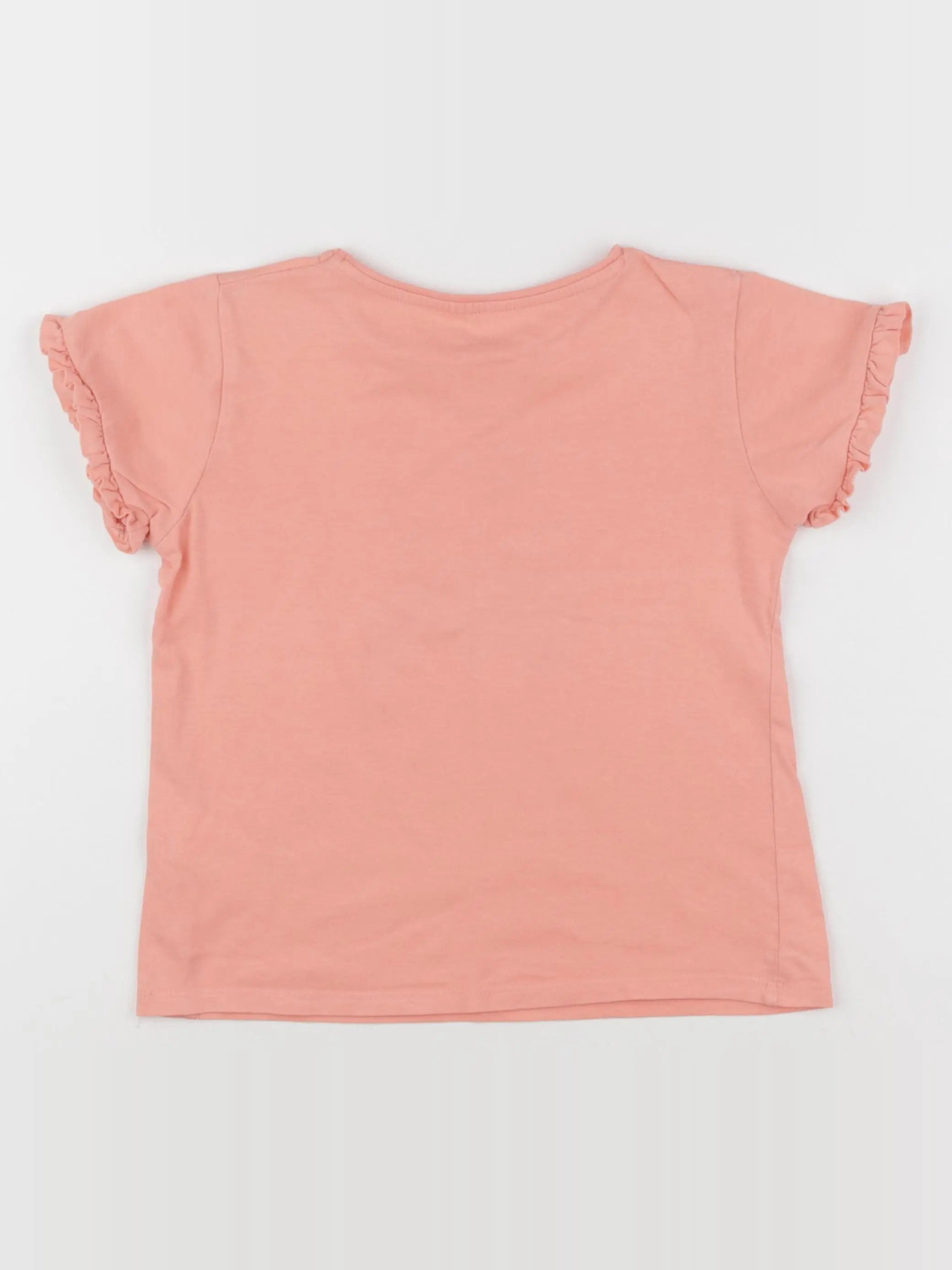 Vertbaudet - tee-shirt rose - 8 ans