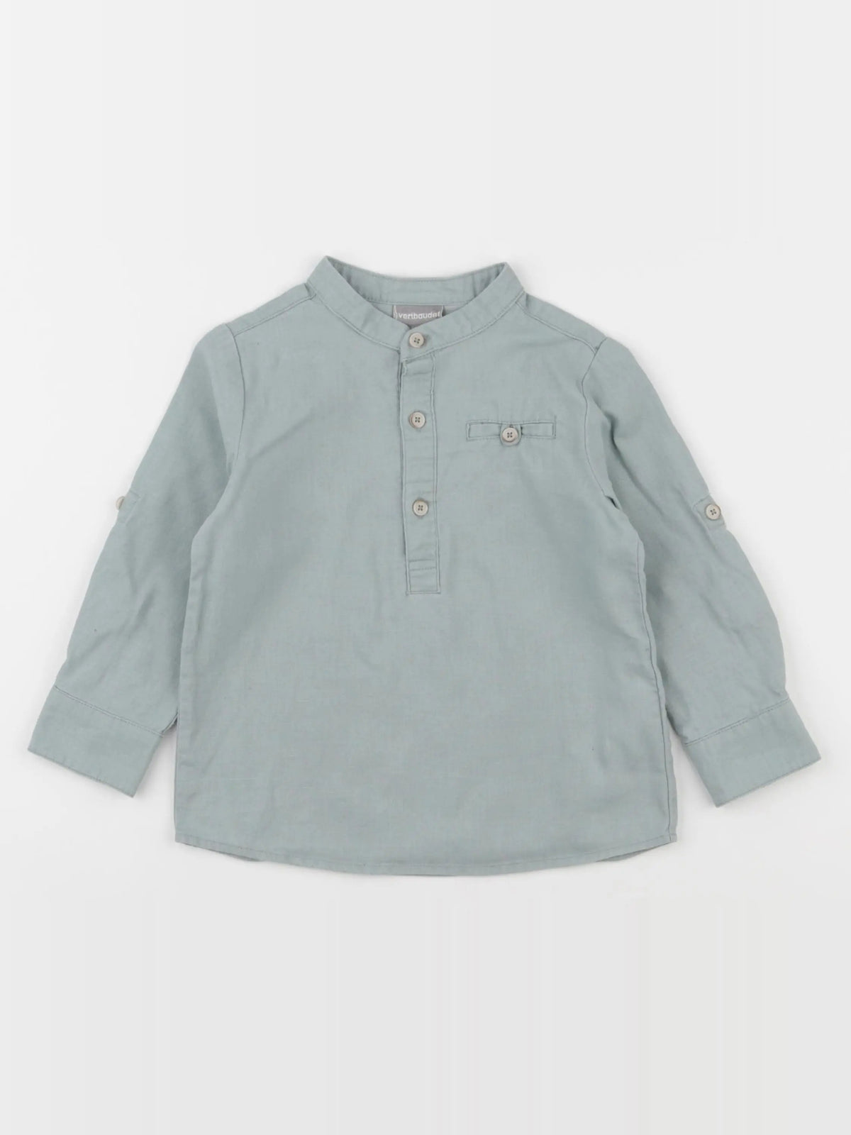 Vertbaudet - chemise vert - 3 ans