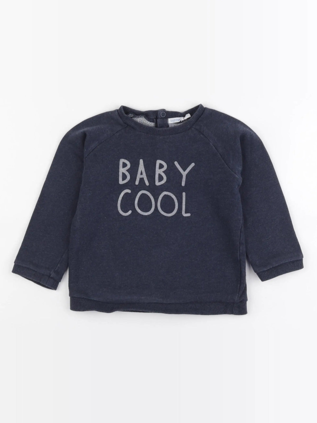 Boutchou - sweat bleu - 36 mois
